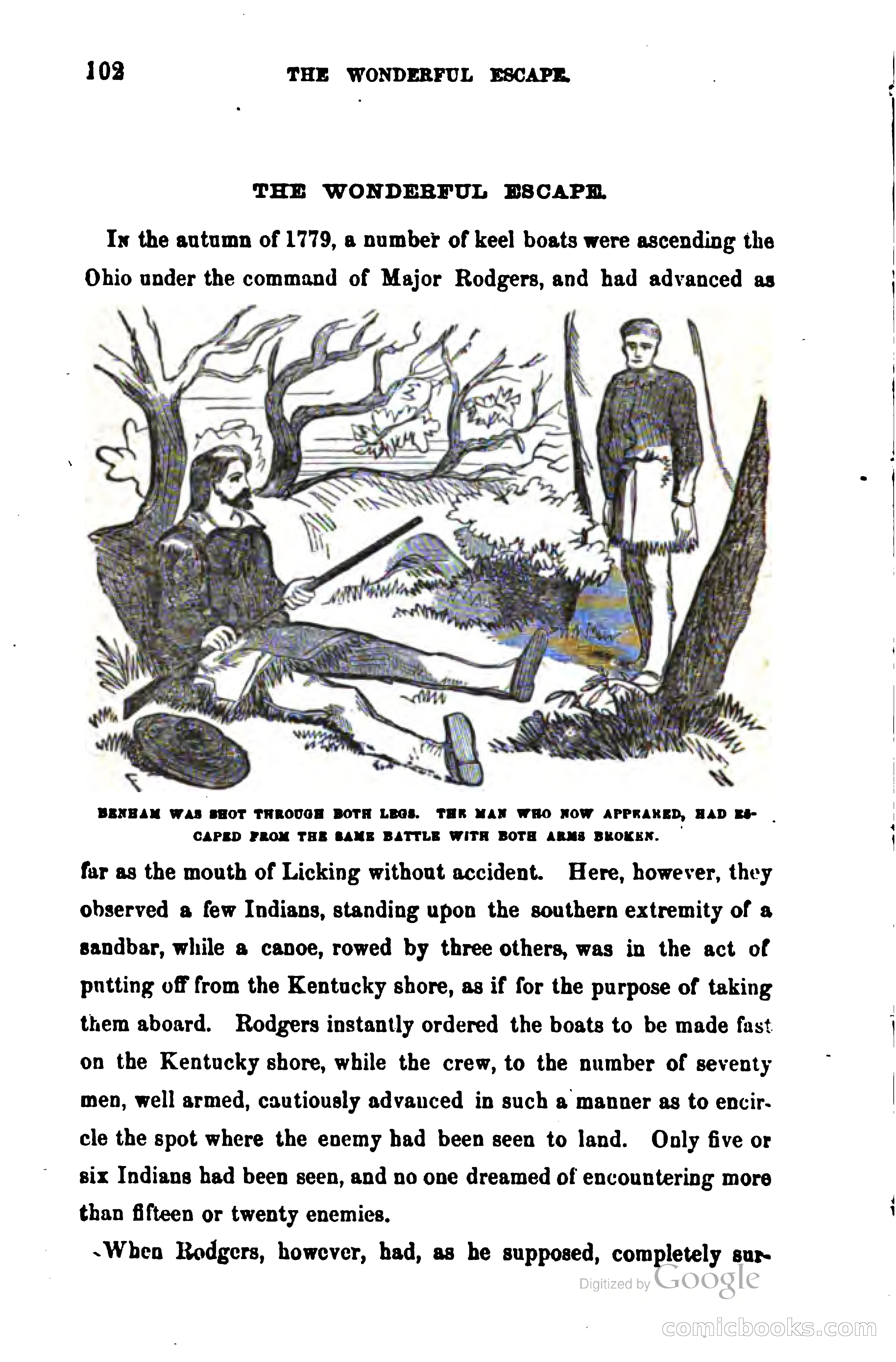 Thrilling Adventures Among the Early Settlers — page 113 of 385