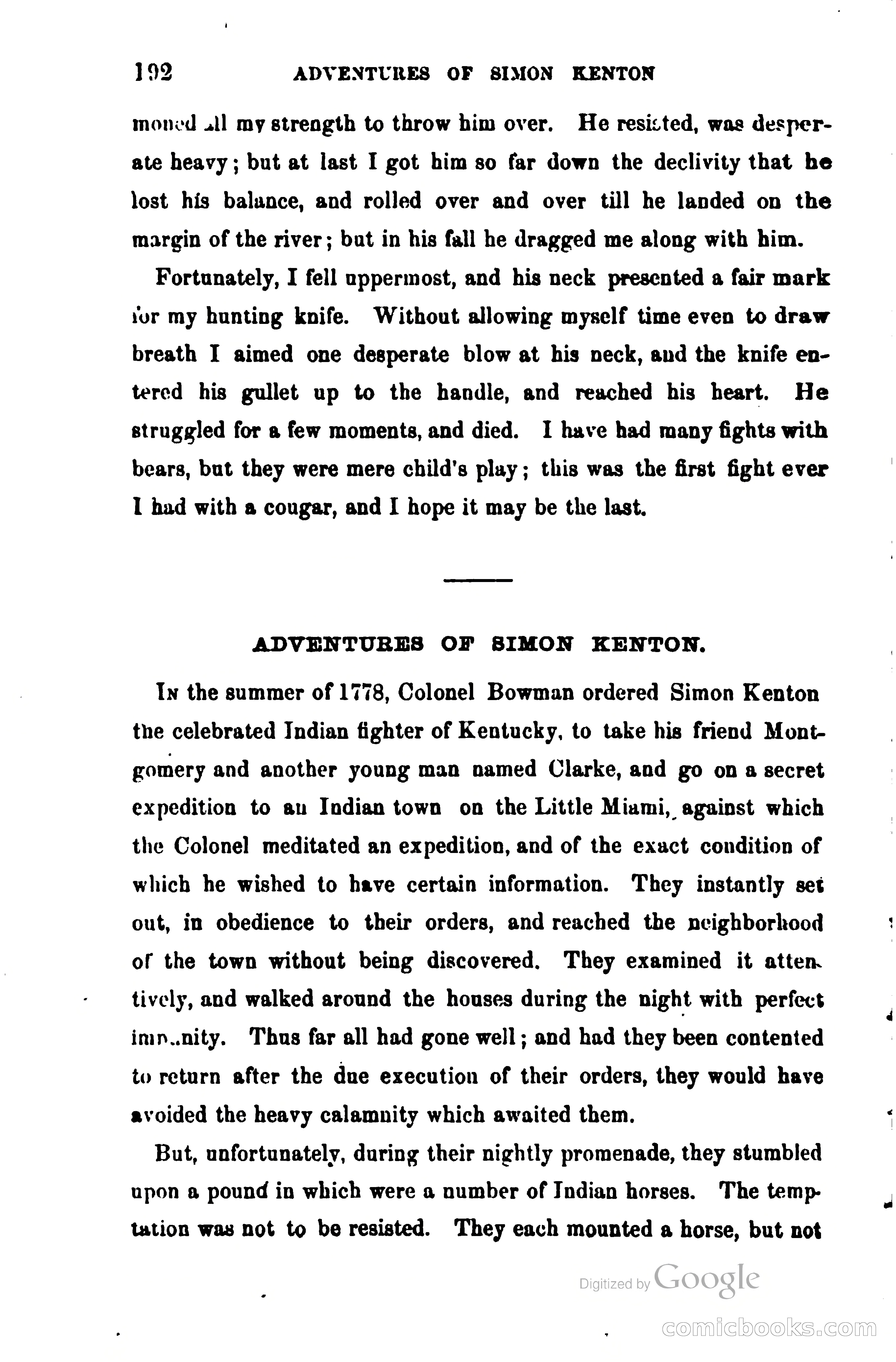 Thrilling Adventures Among the Early Settlers — page 203 of 385