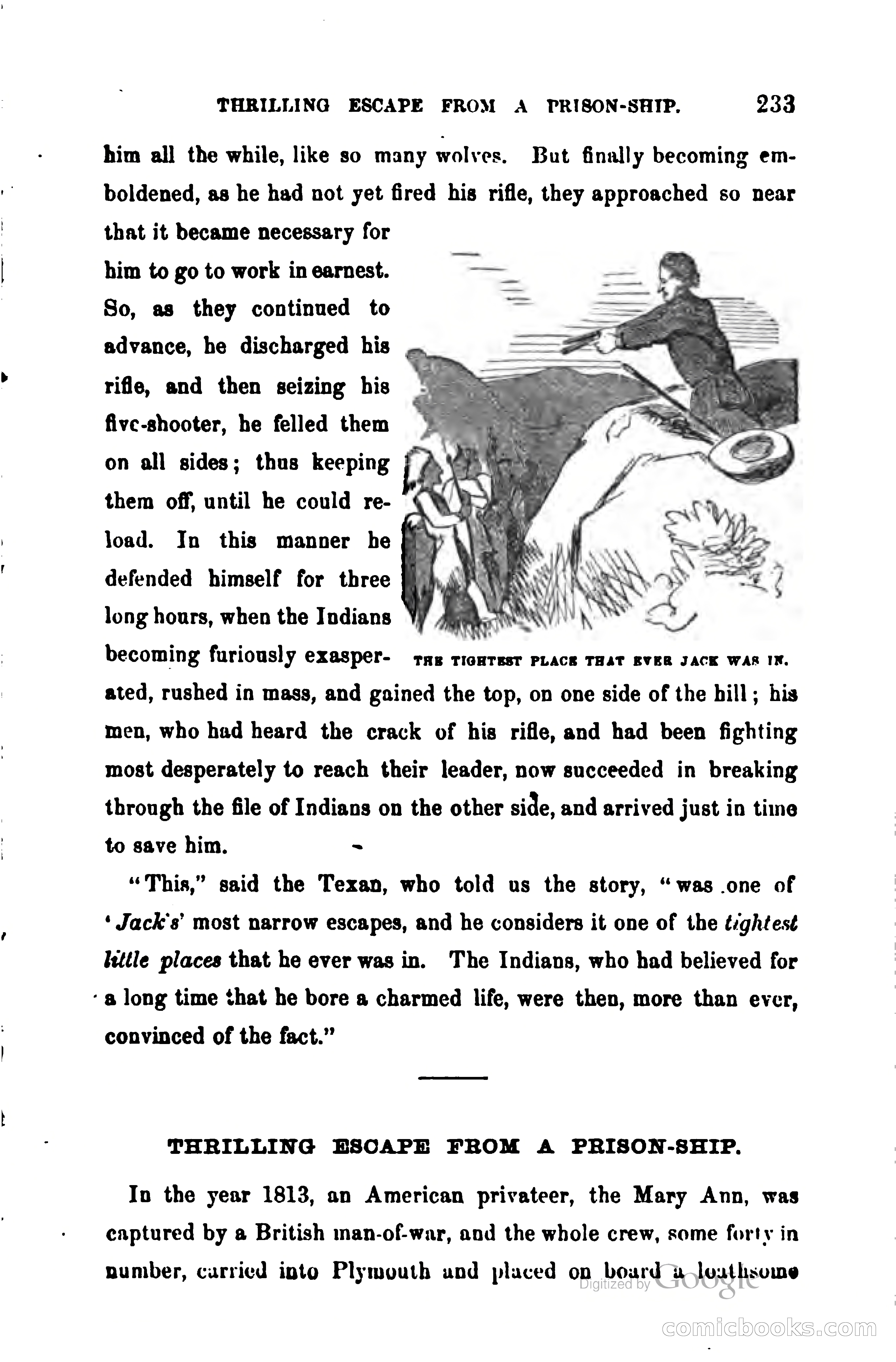 Thrilling Adventures Among the Early Settlers — page 244 of 385