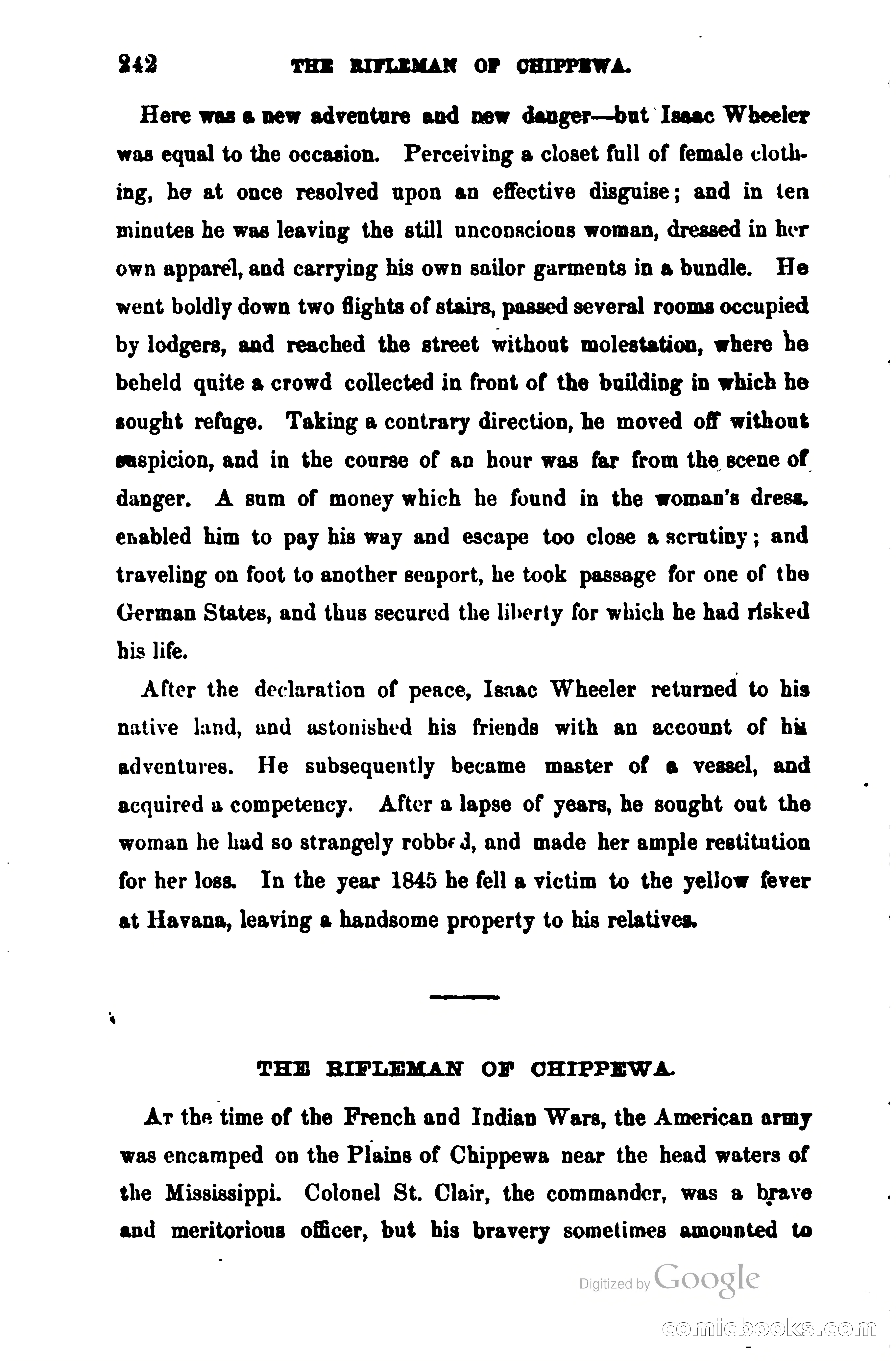 Thrilling Adventures Among the Early Settlers — page 253 of 385
