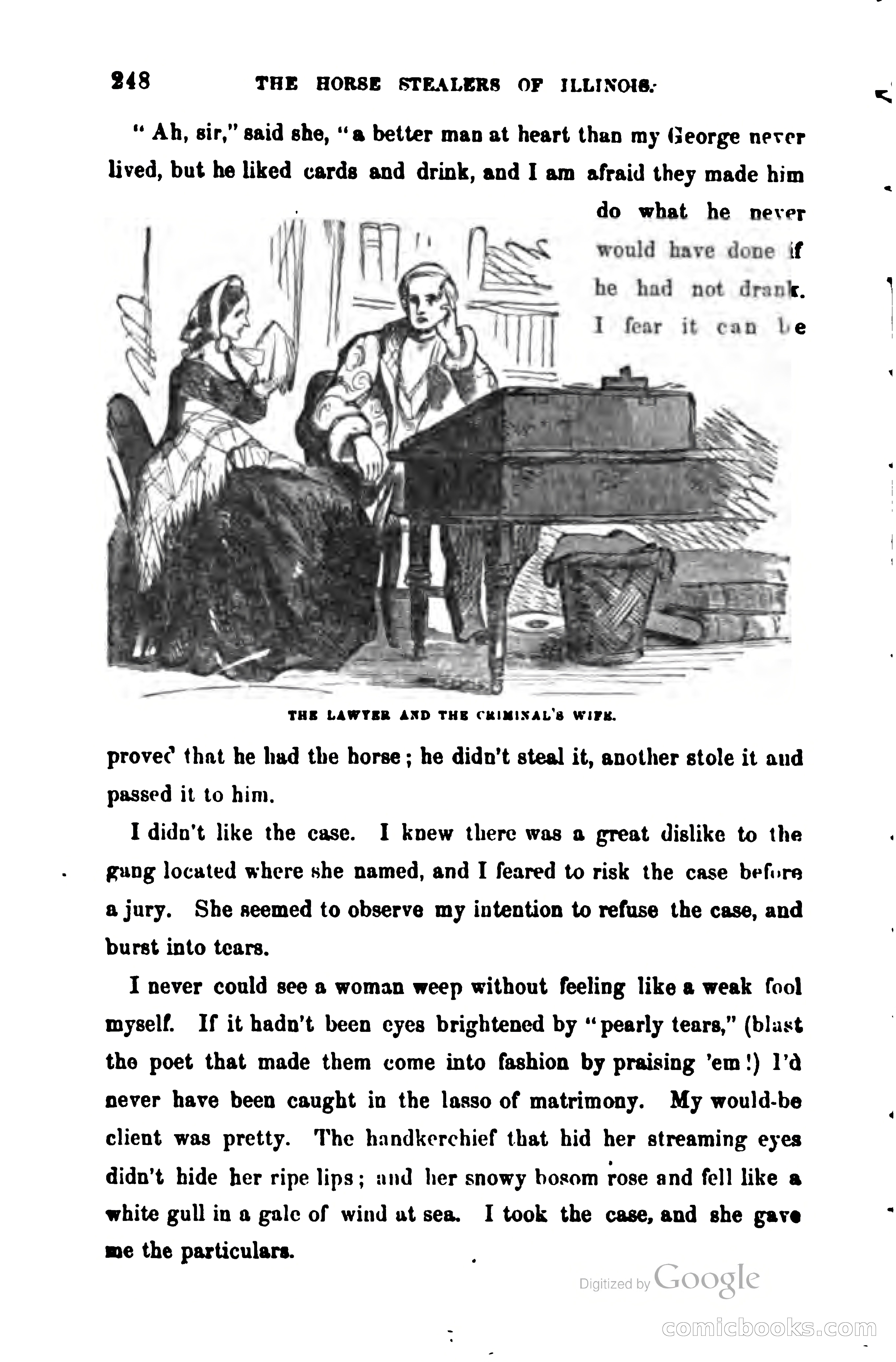 Thrilling Adventures Among the Early Settlers — page 259 of 385
