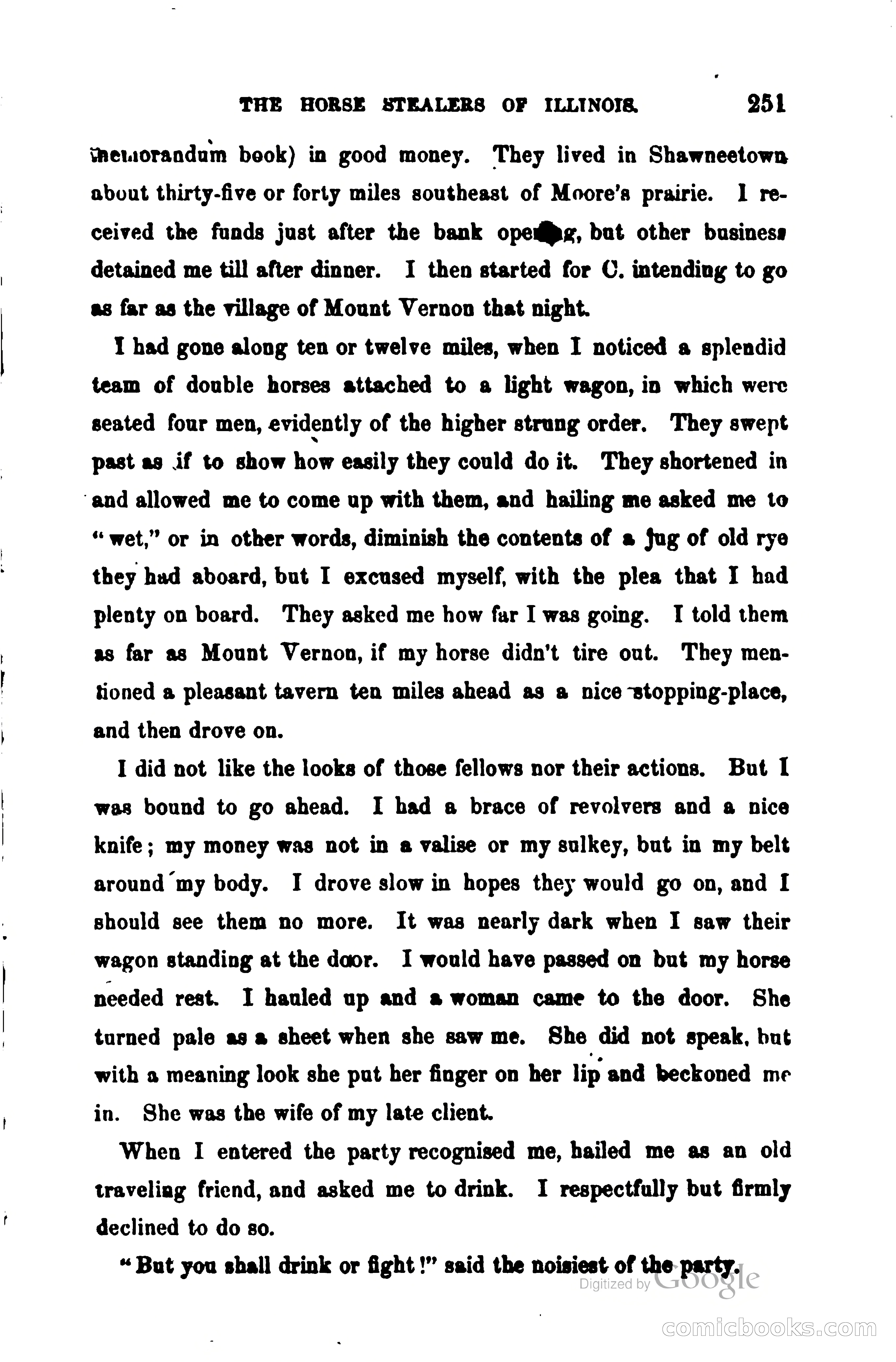 Thrilling Adventures Among the Early Settlers — page 262 of 385