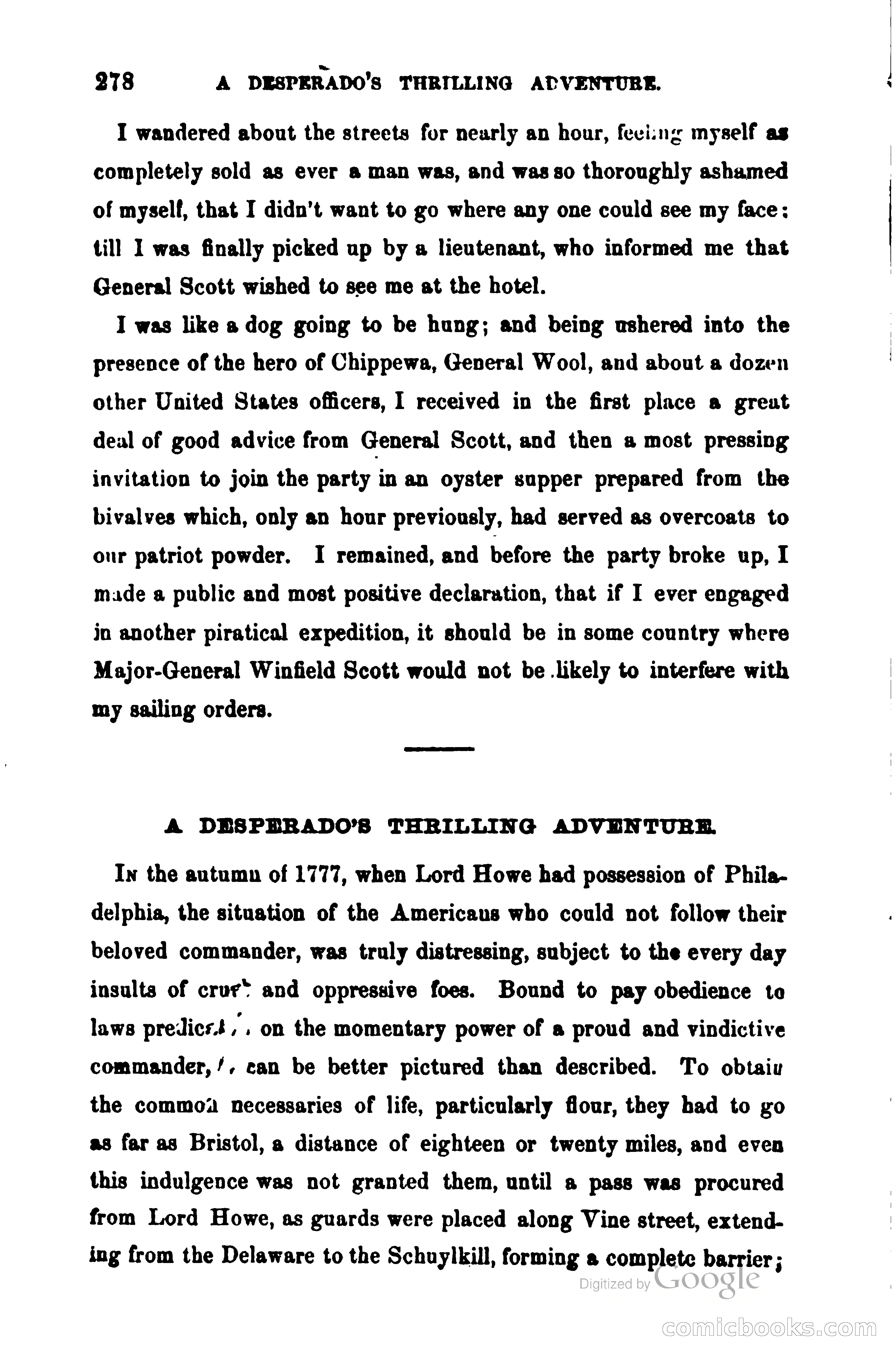Thrilling Adventures Among the Early Settlers — page 289 of 385
