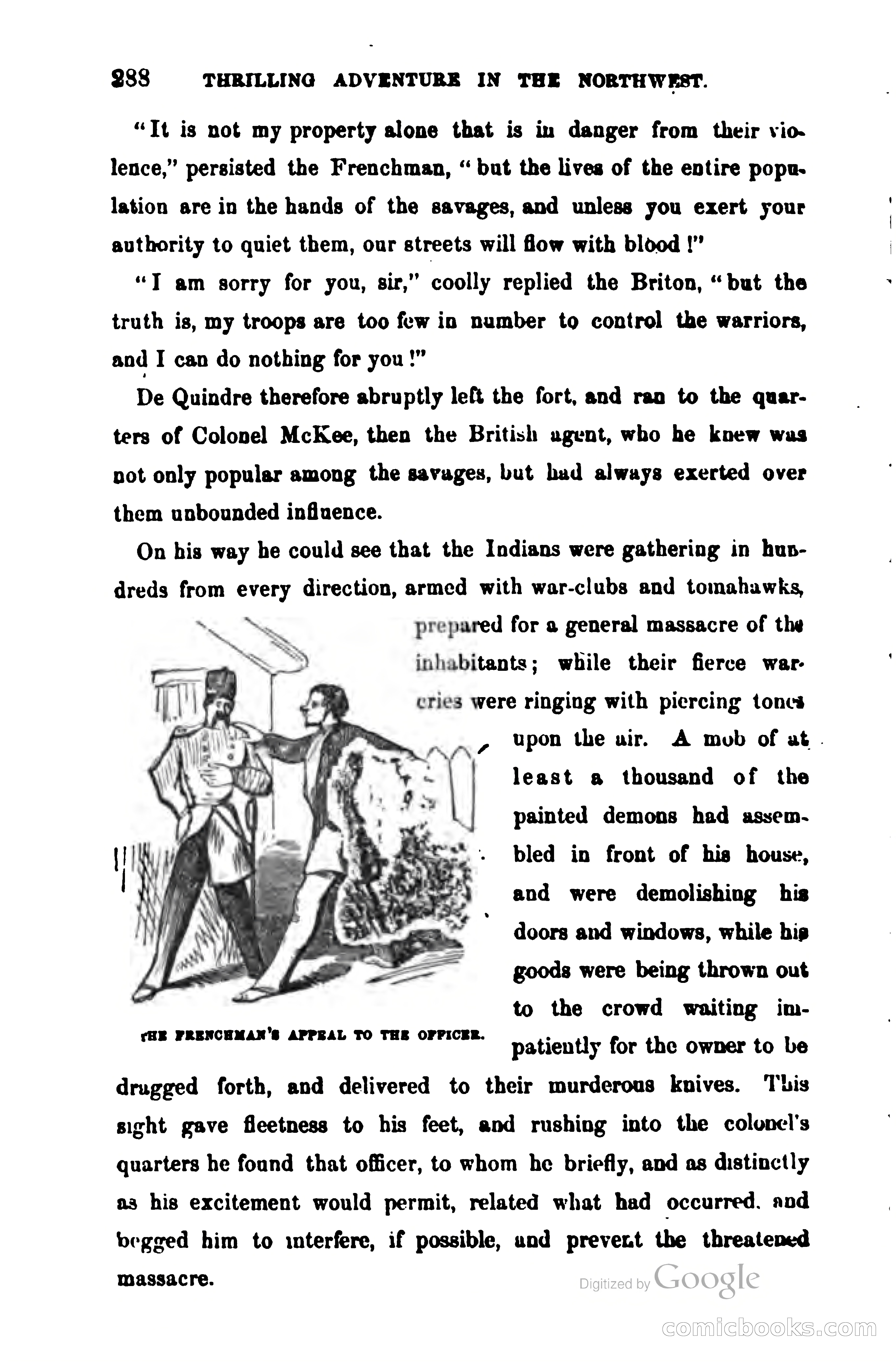 Thrilling Adventures Among the Early Settlers — page 299 of 385