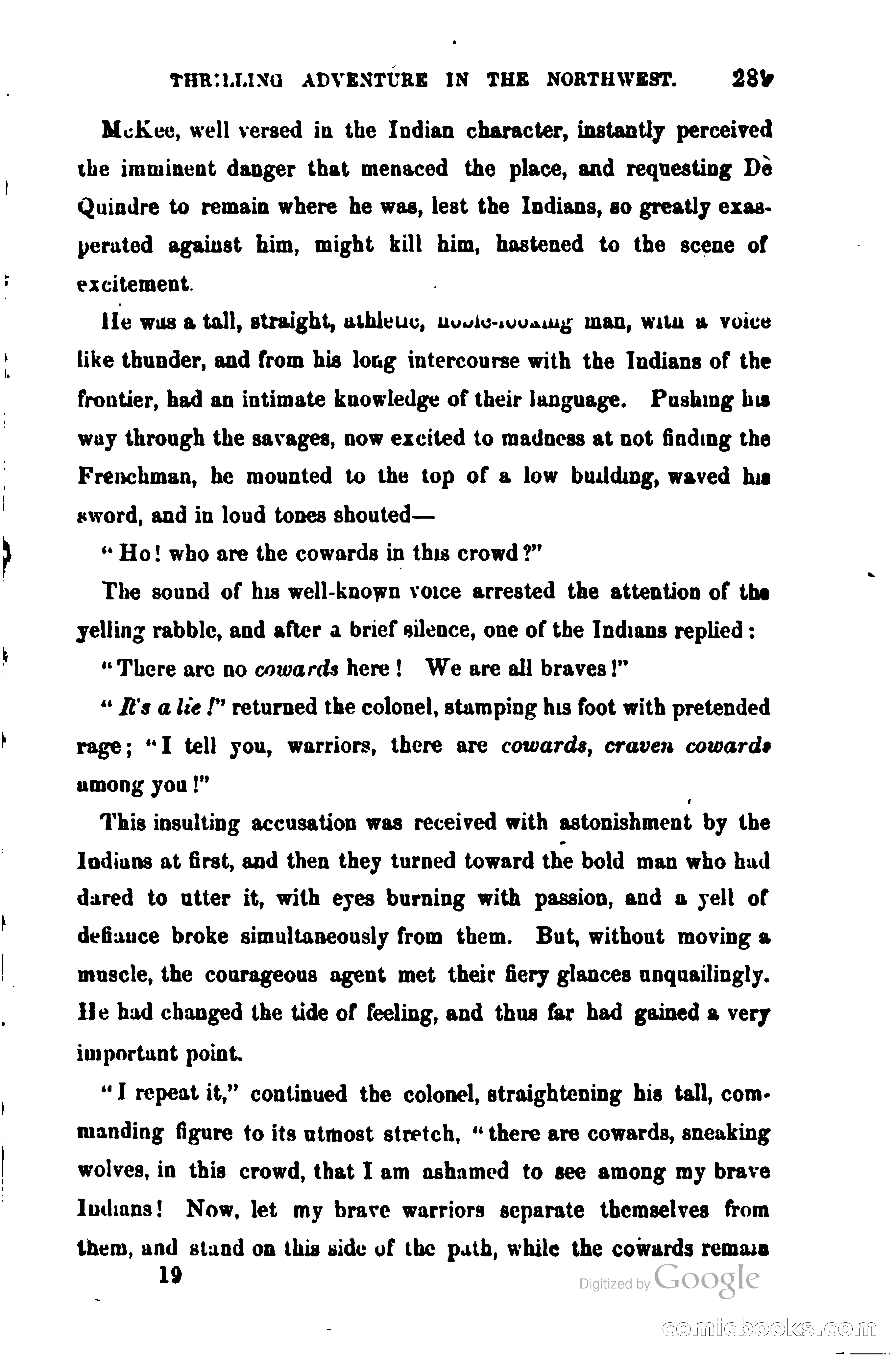 Thrilling Adventures Among the Early Settlers — page 300 of 385