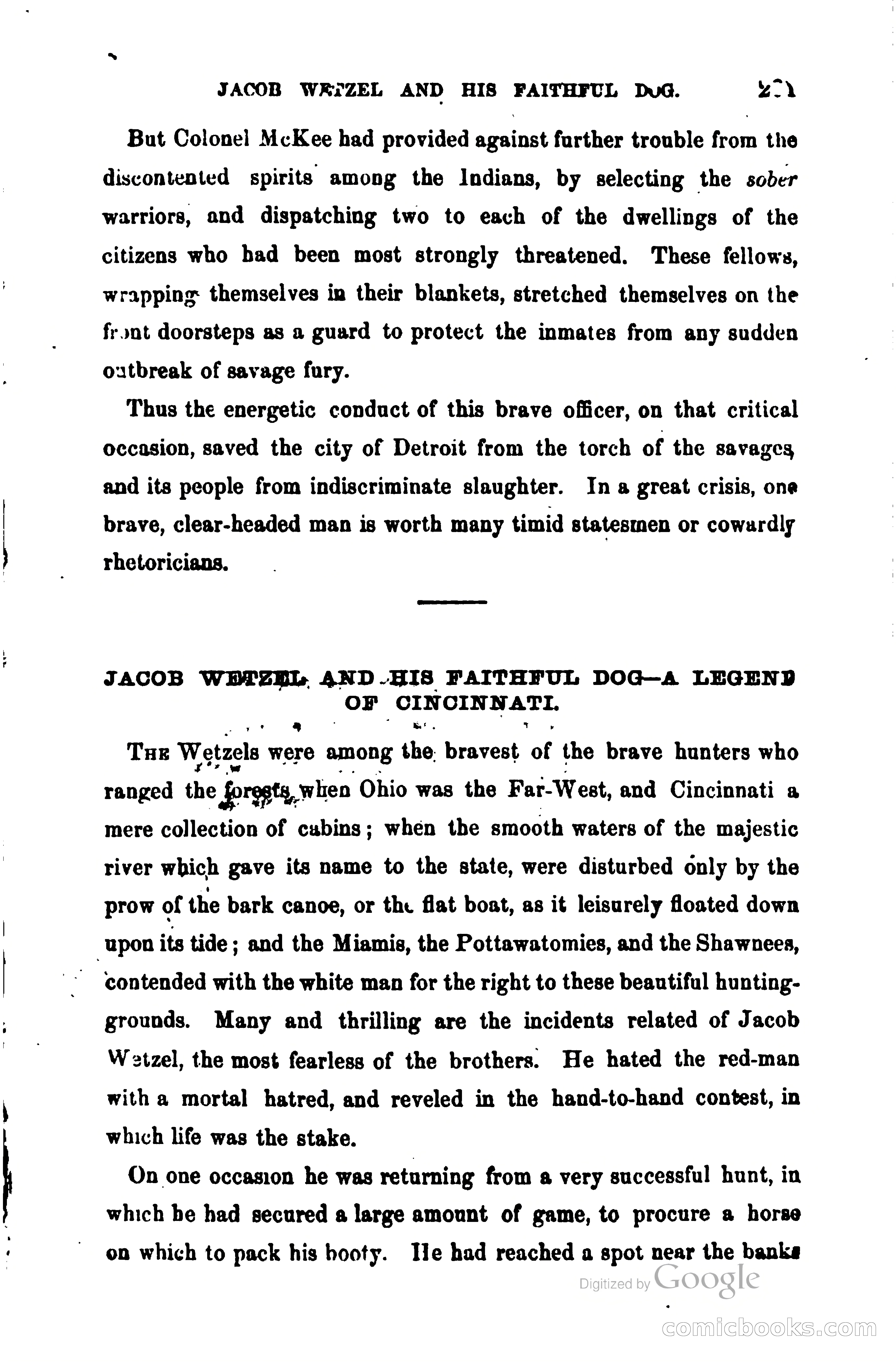 Thrilling Adventures Among the Early Settlers — page 302 of 385