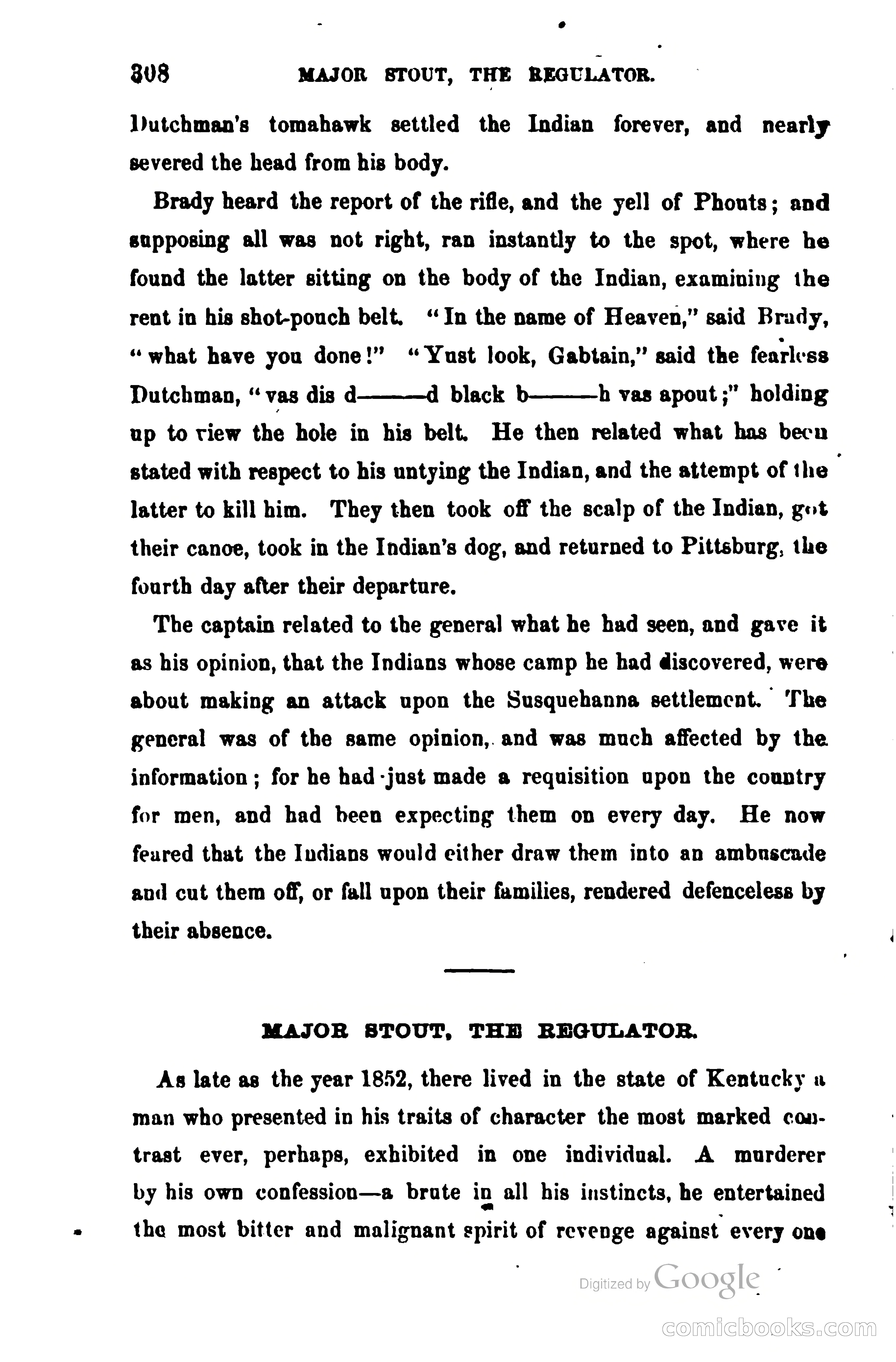 Thrilling Adventures Among the Early Settlers — page 319 of 385