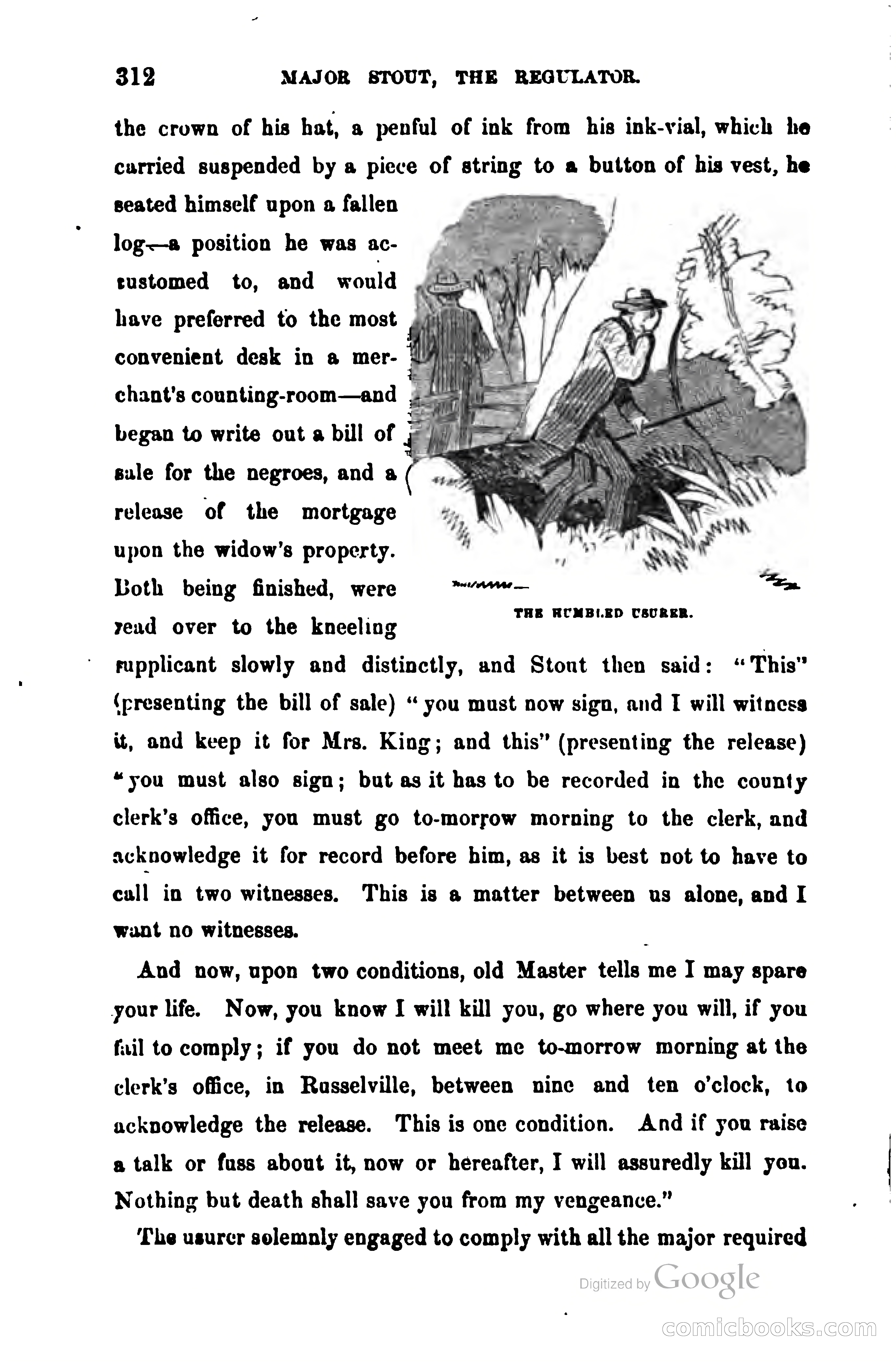 Thrilling Adventures Among the Early Settlers — page 323 of 385