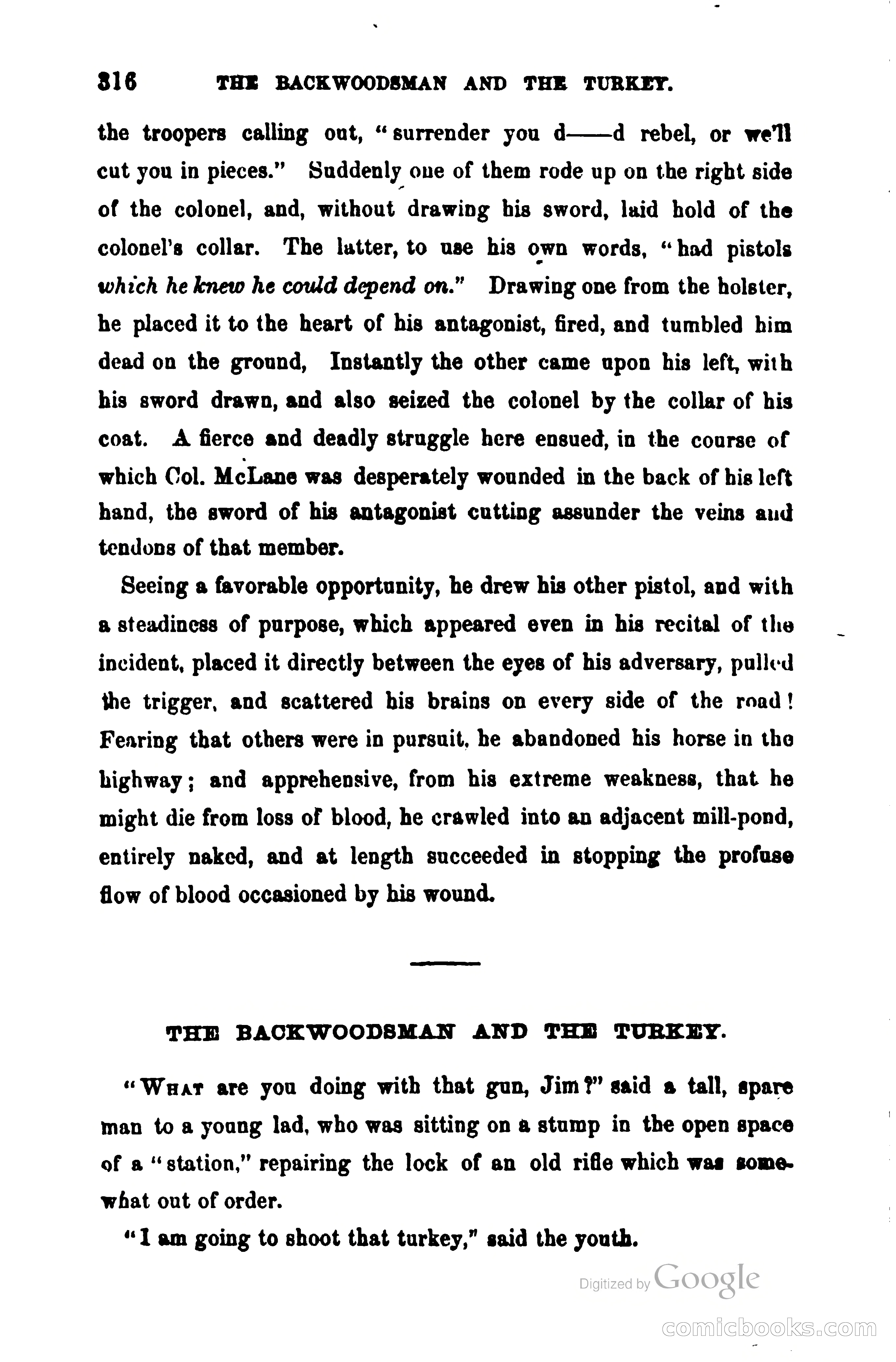 Thrilling Adventures Among the Early Settlers — page 327 of 385