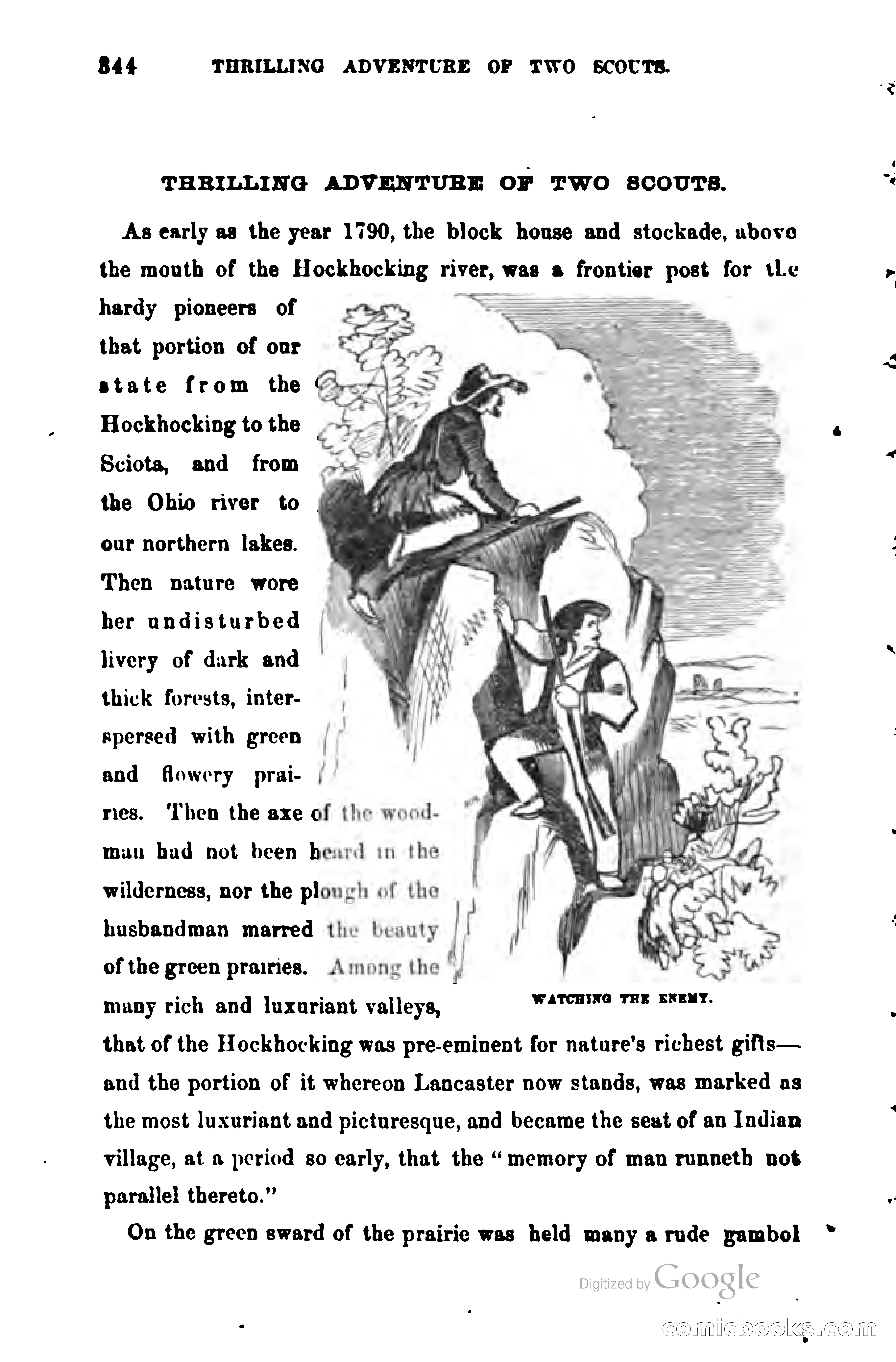 Thrilling Adventures Among the Early Settlers — page 355 of 385