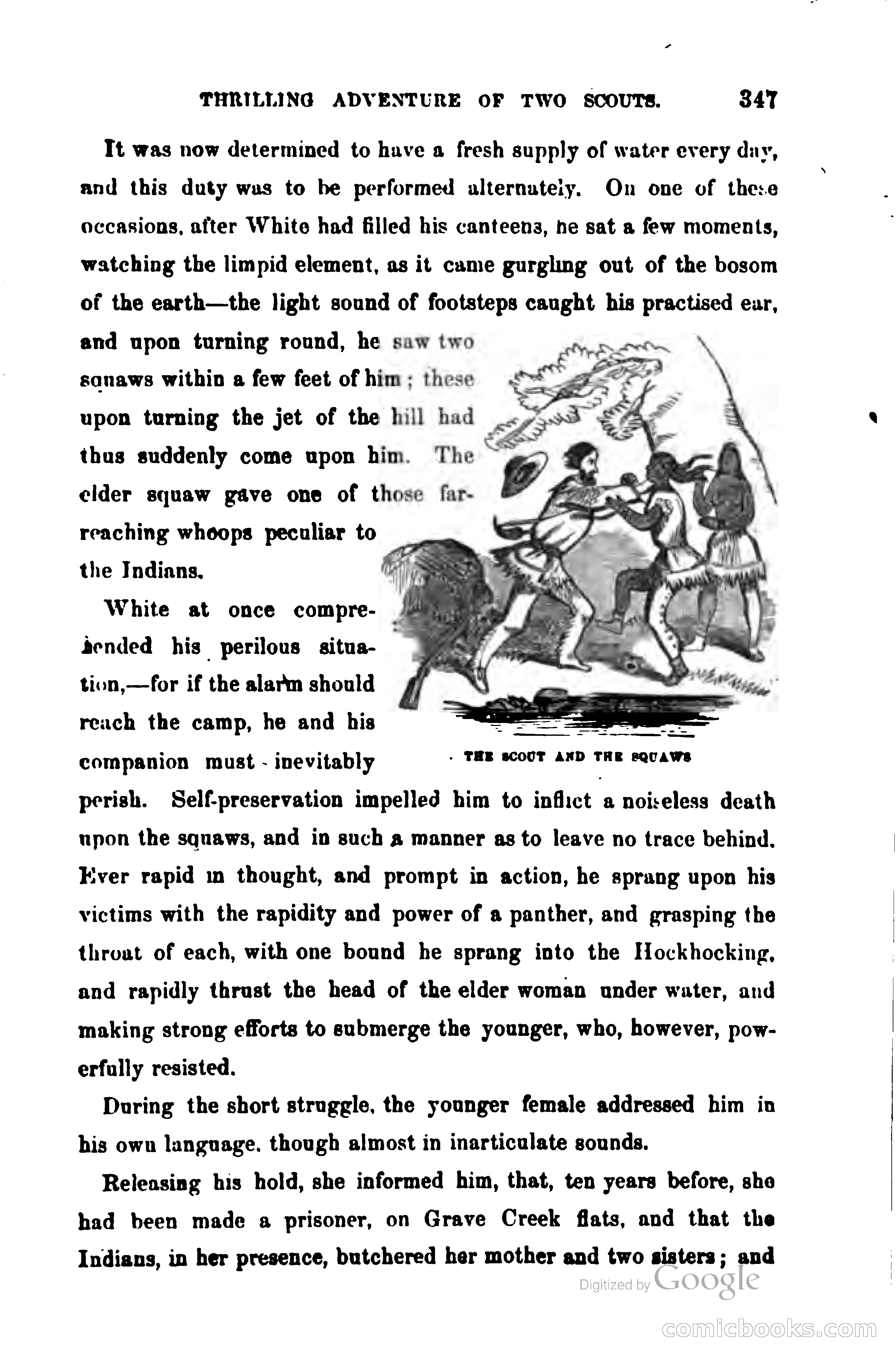 Thrilling Adventures Among the Early Settlers — page 358 of 385