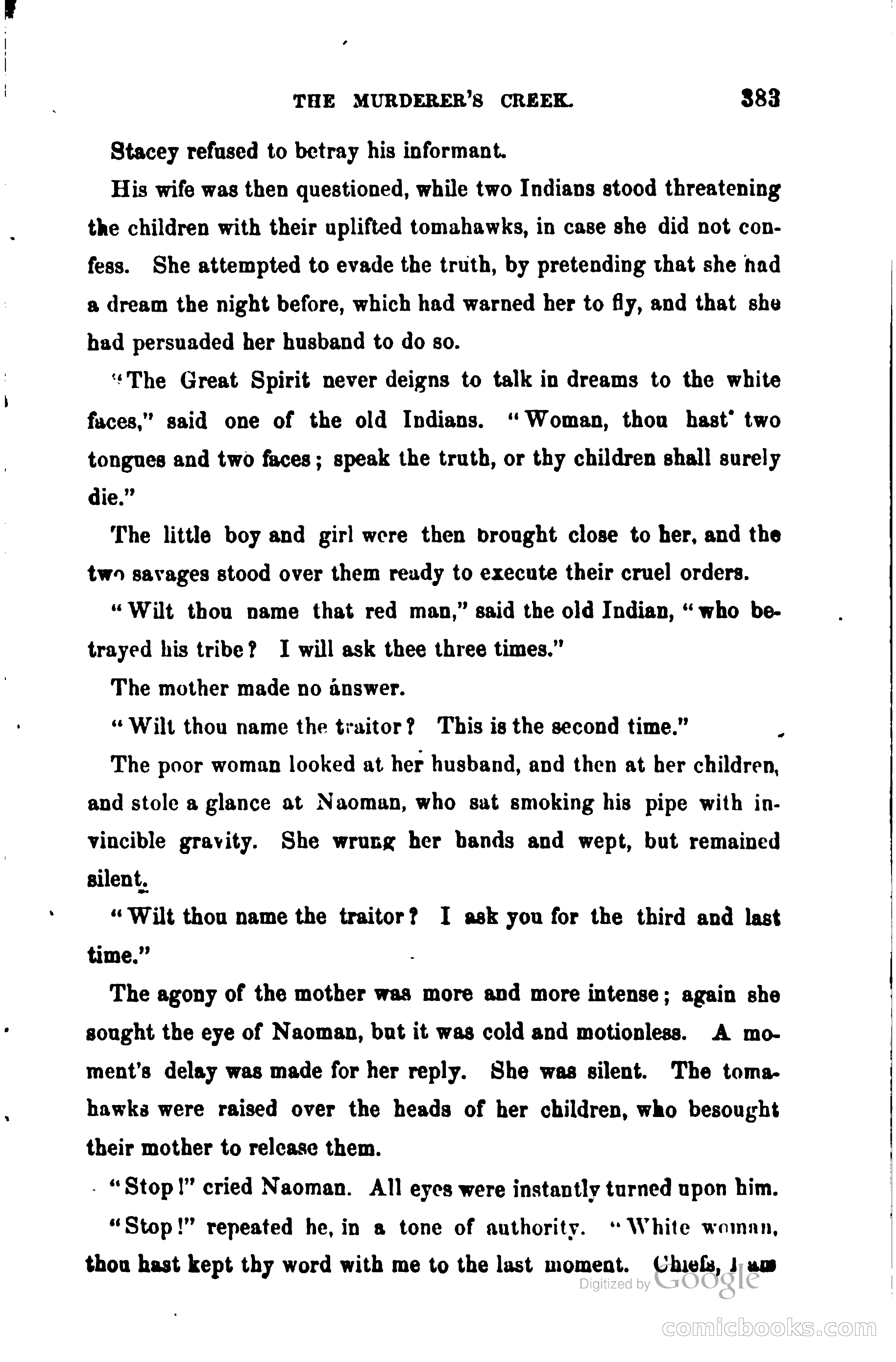 Thrilling Adventures Among the Early Settlers — page 382 of 385