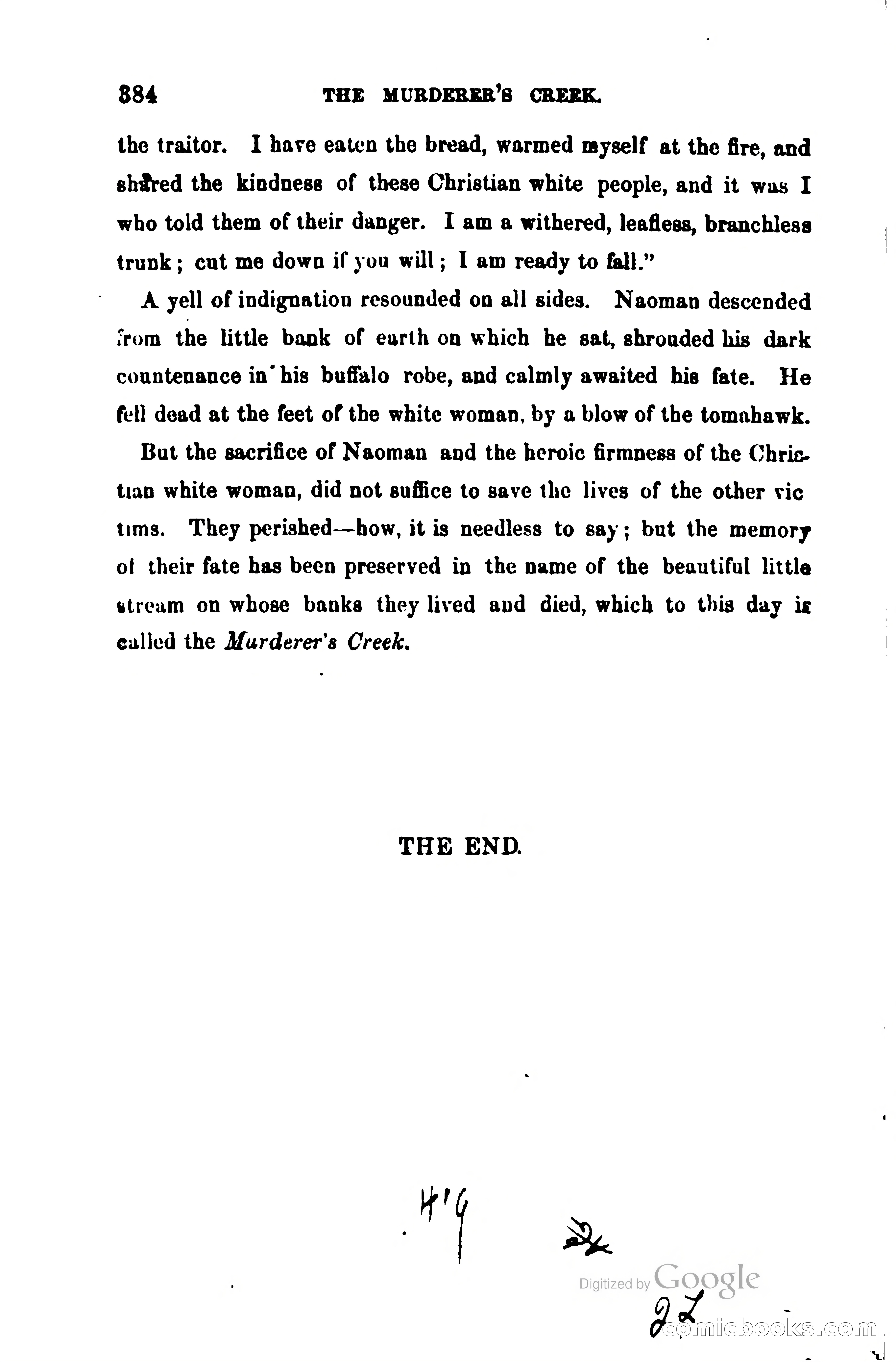 Thrilling Adventures Among the Early Settlers — page 383 of 385