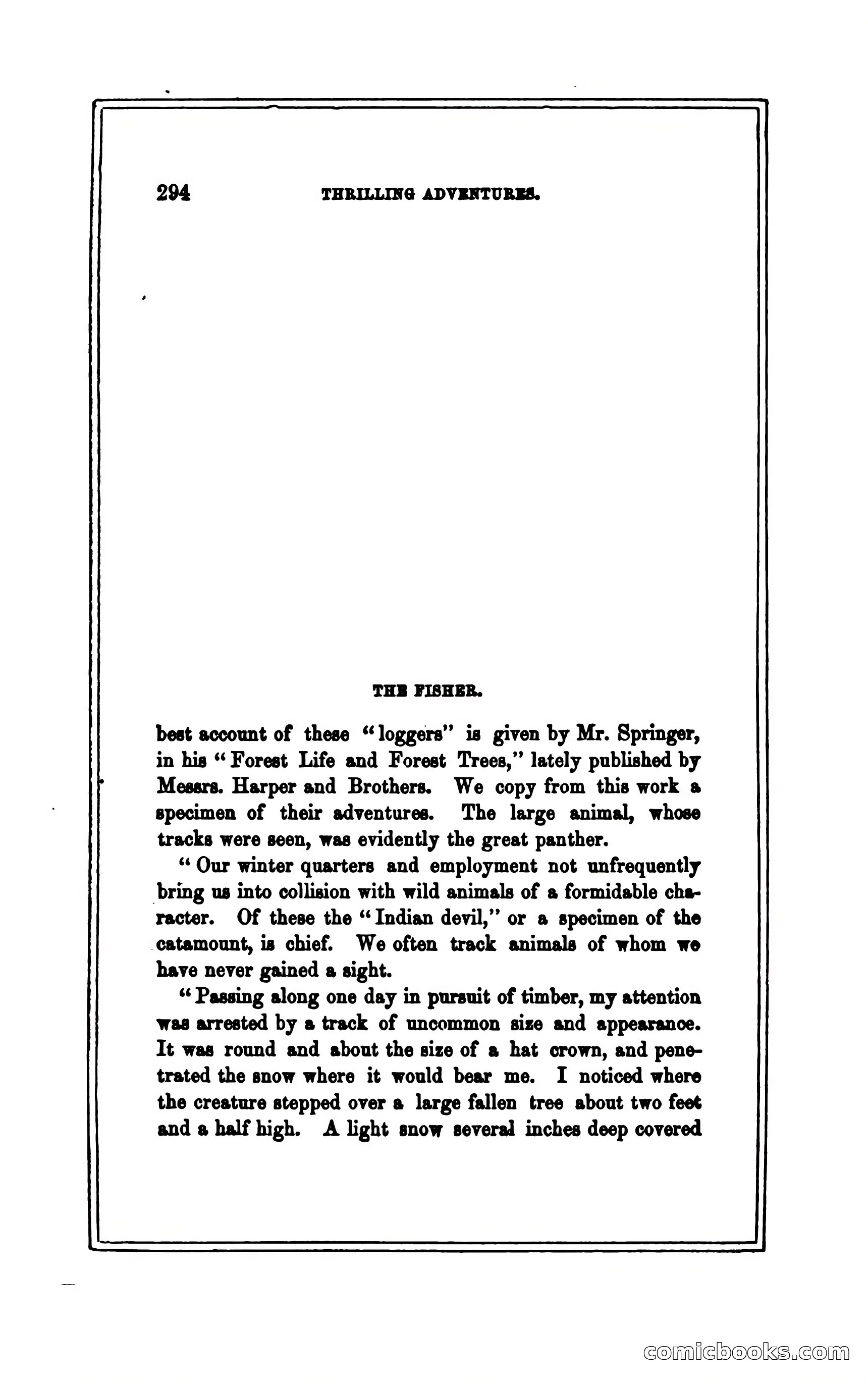 Thrilling Adventures of Hunters, in the Old World and the New — page 306 of 394
