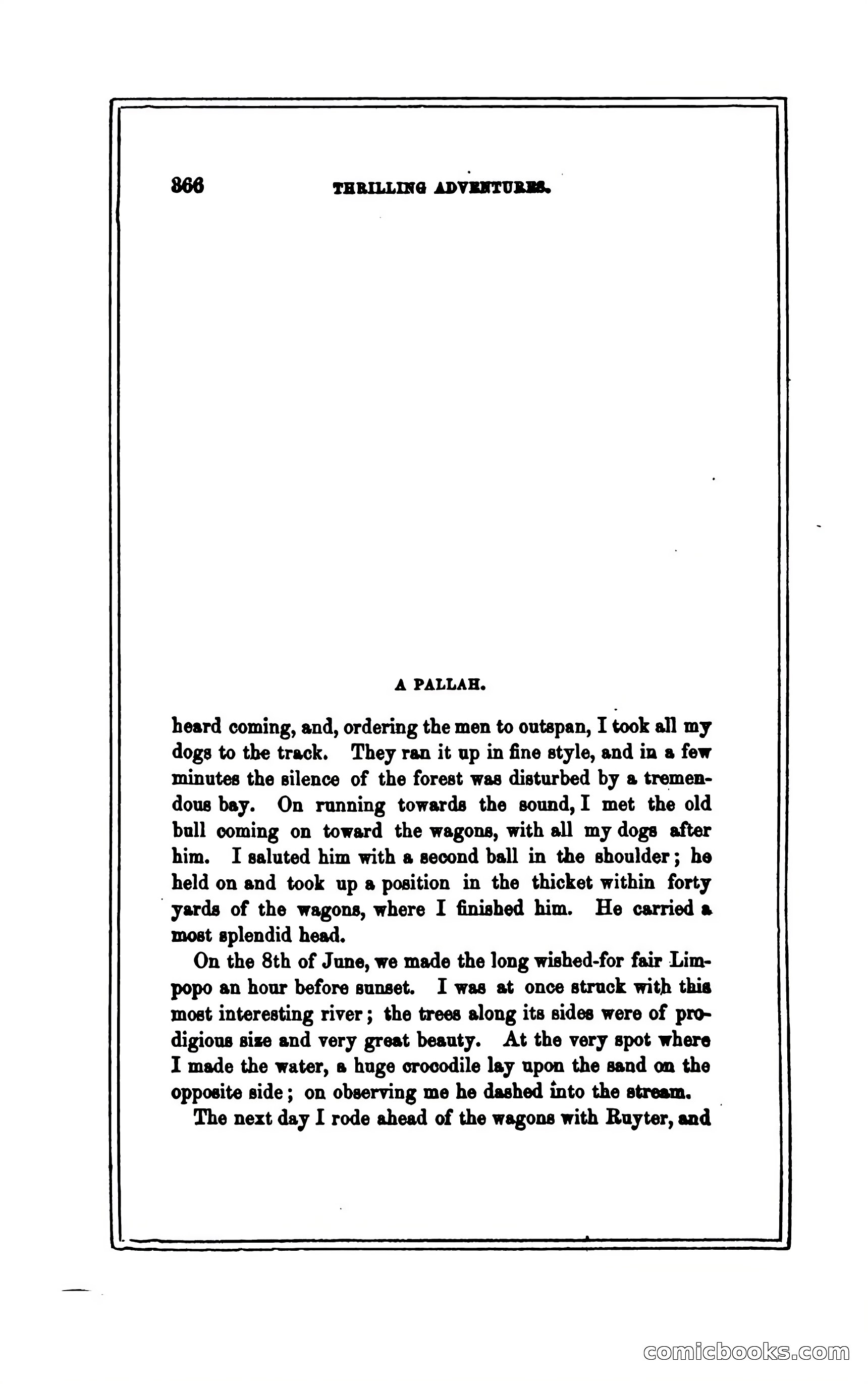 Thrilling Adventures of Hunters, in the Old World and the New — page 378 of 394