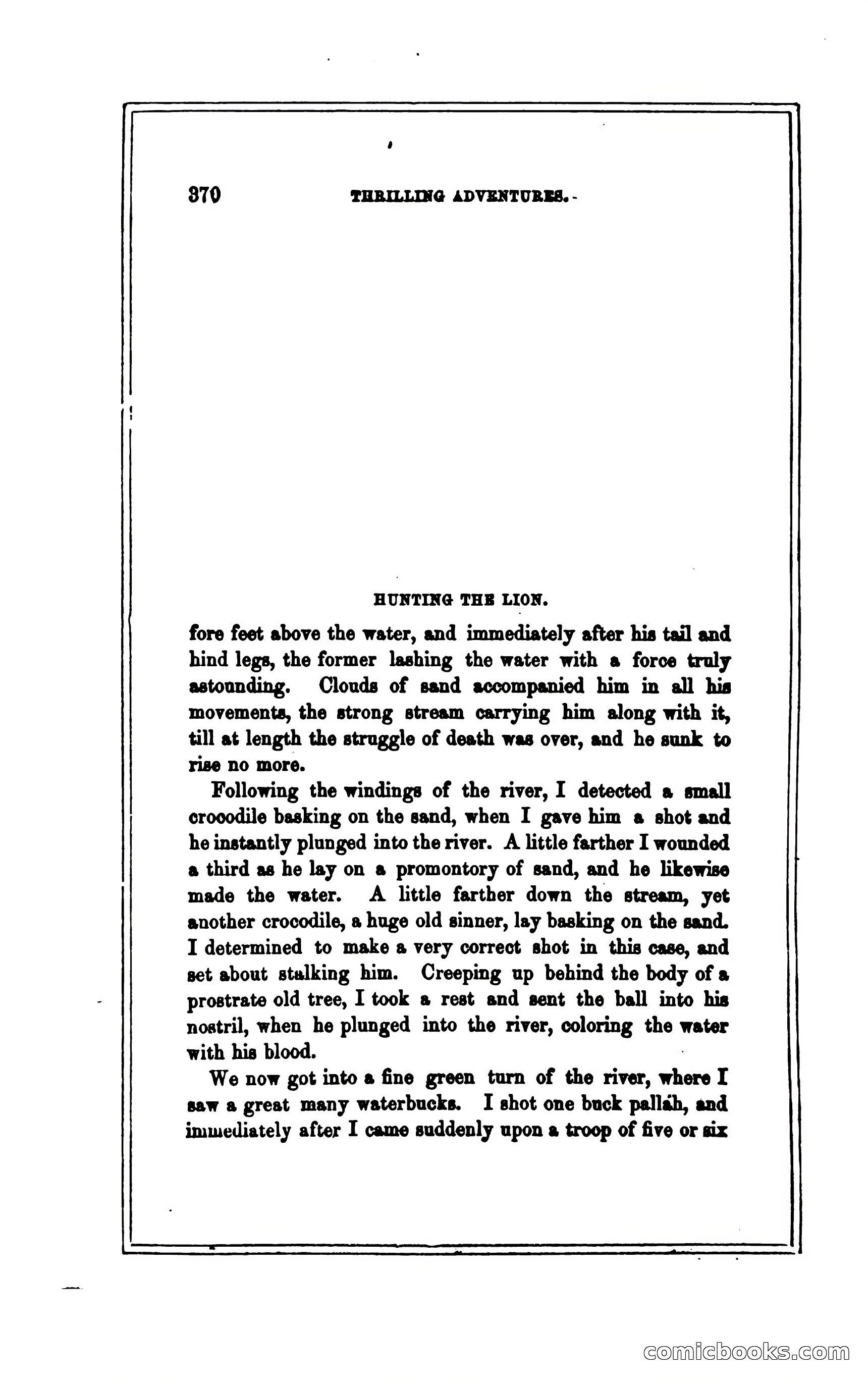 Thrilling Adventures of Hunters, in the Old World and the New — page 382 of 394