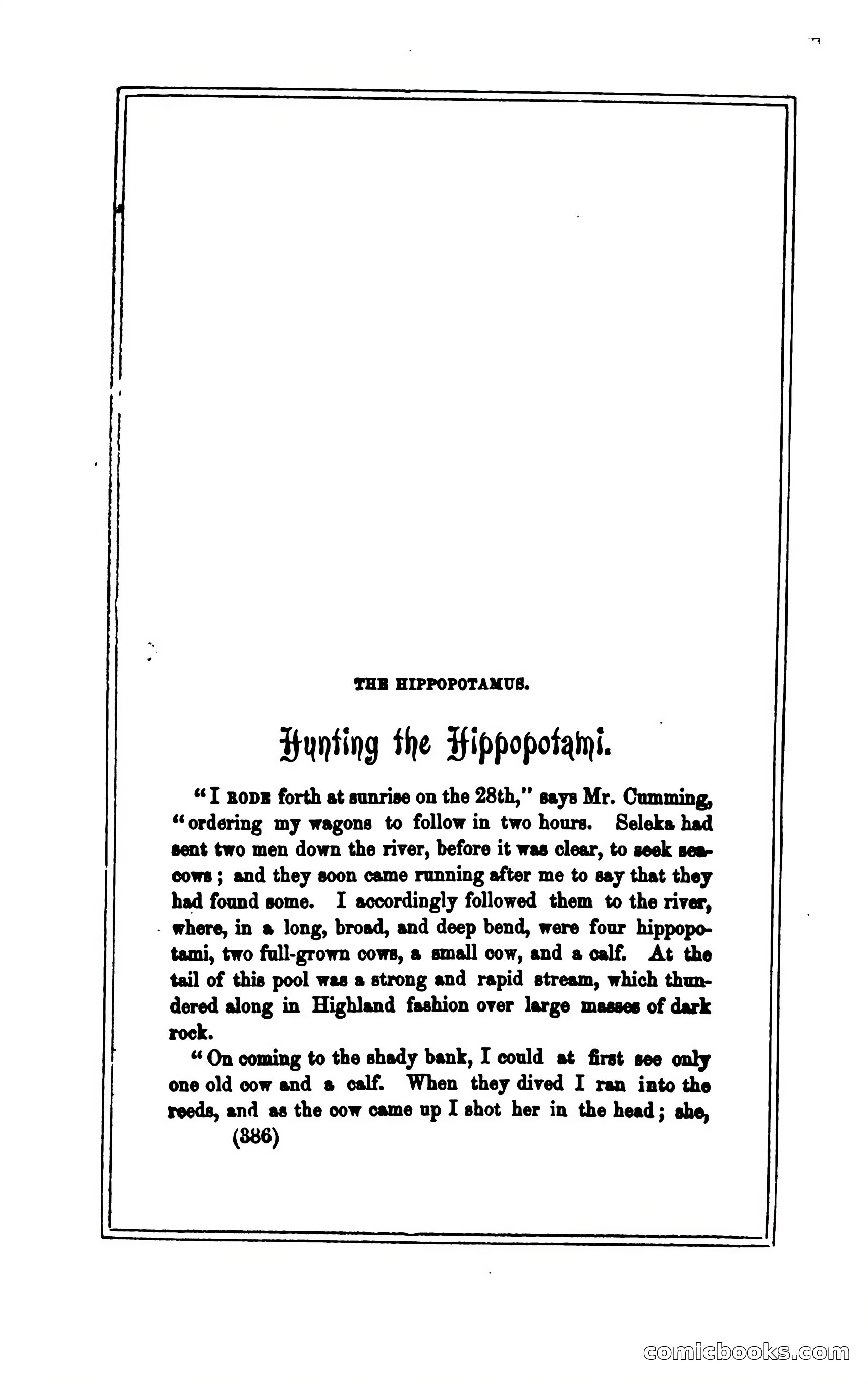 Thrilling Adventures of Hunters, in the Old World and the New — page 398 of 394