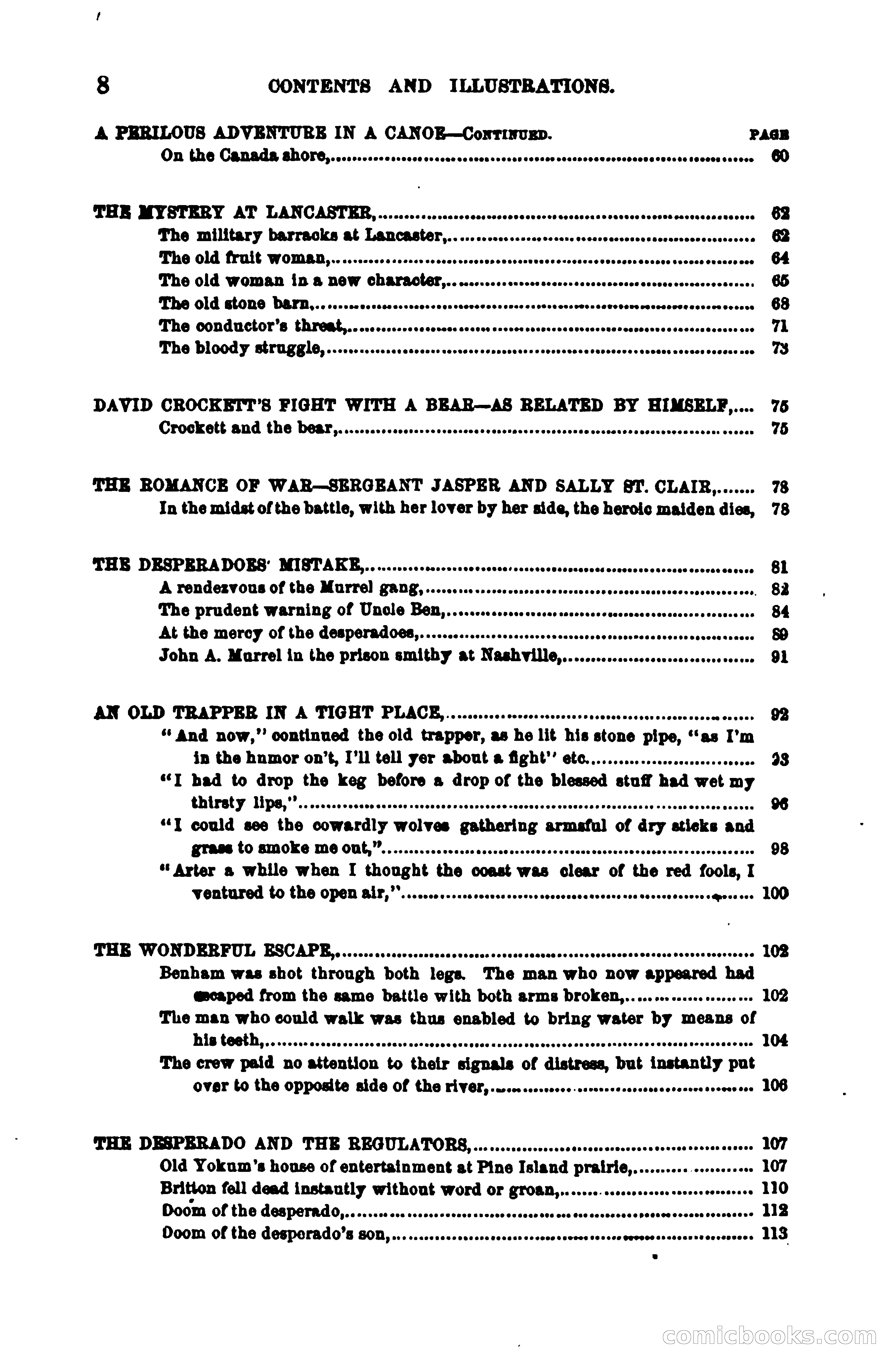 Thrilling Adventures Among the Early Settlers — page 15 of 390