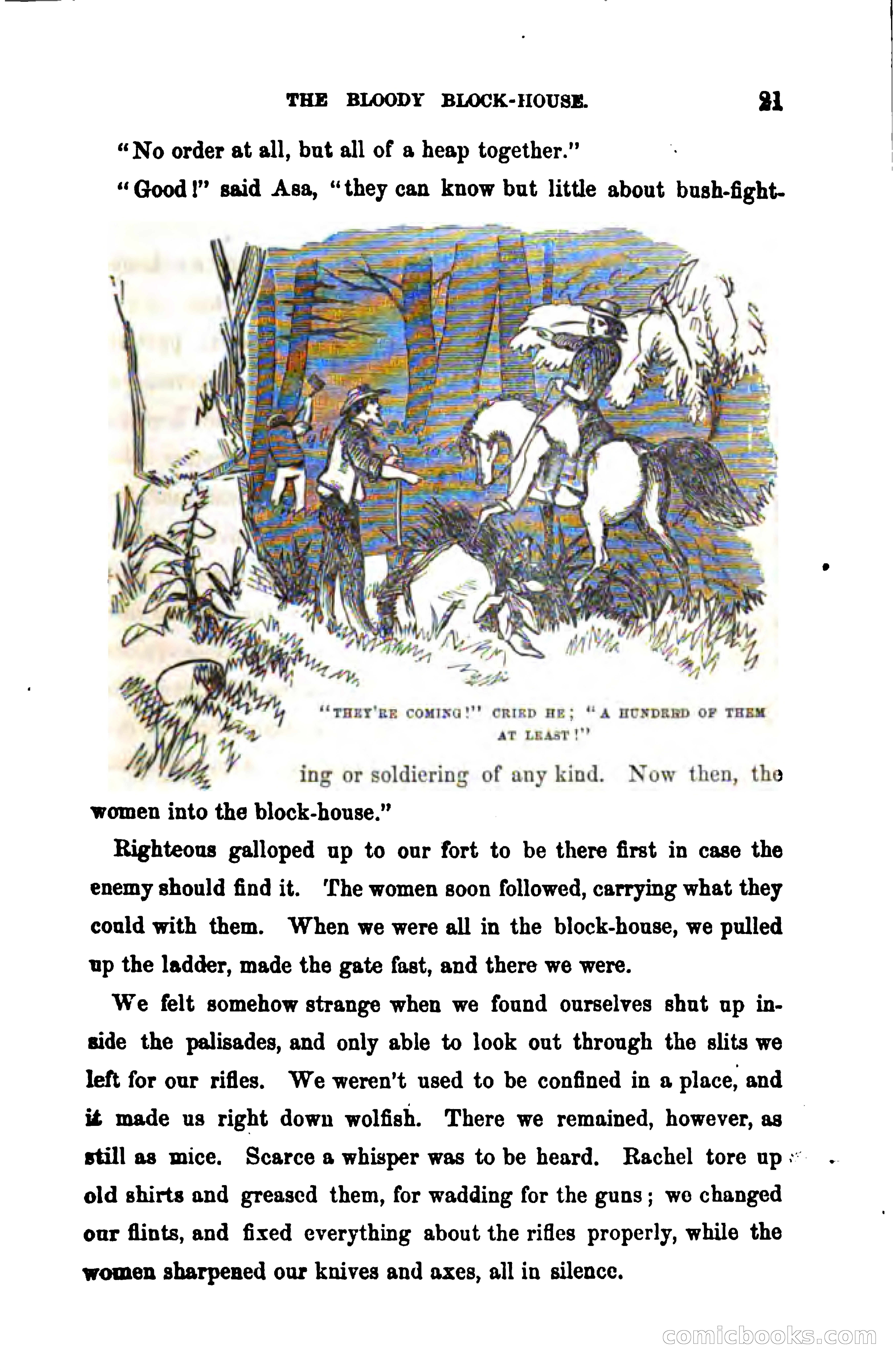 Thrilling Adventures Among the Early Settlers — page 28 of 390