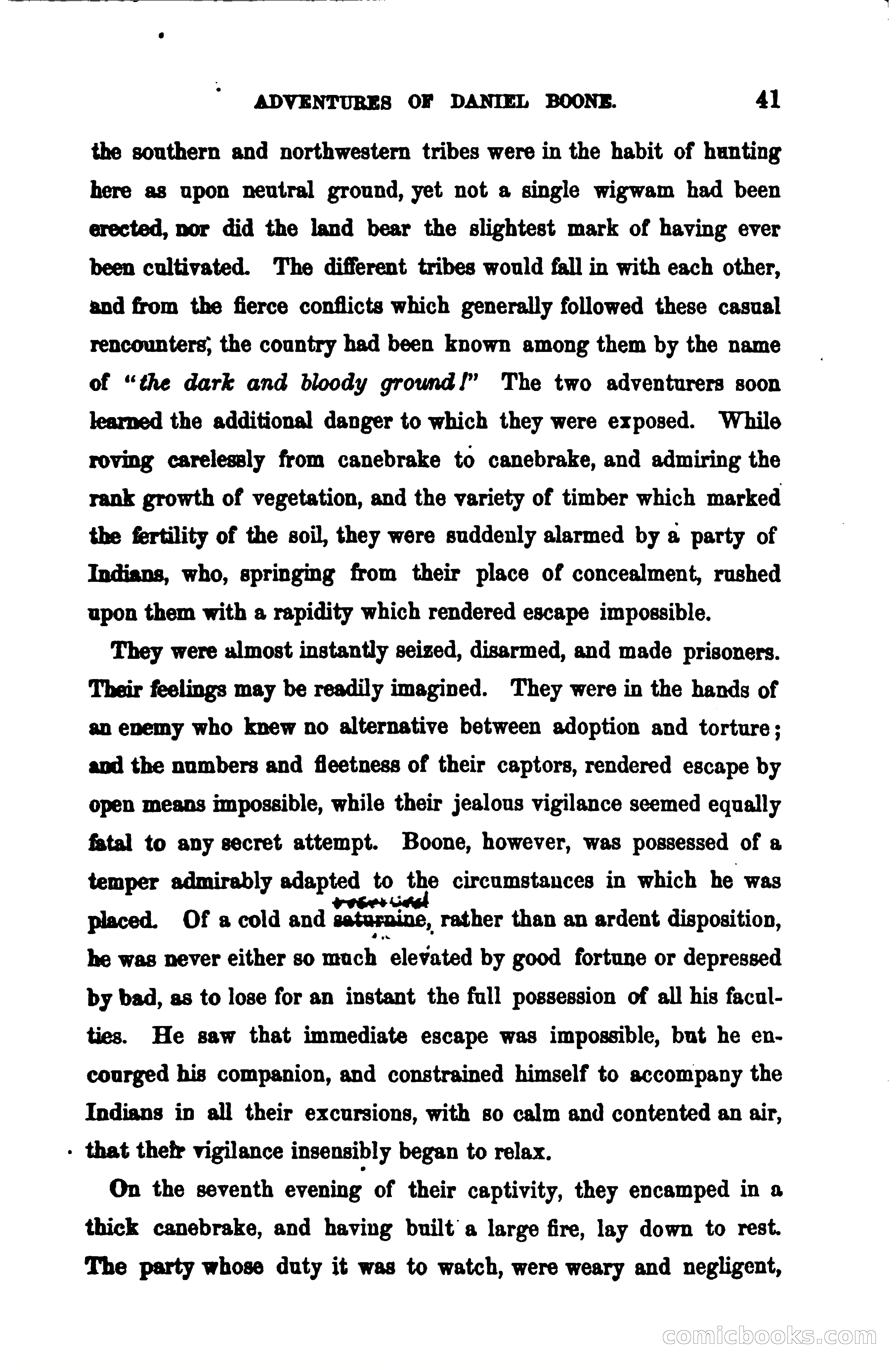 Thrilling Adventures Among the Early Settlers — page 48 of 390