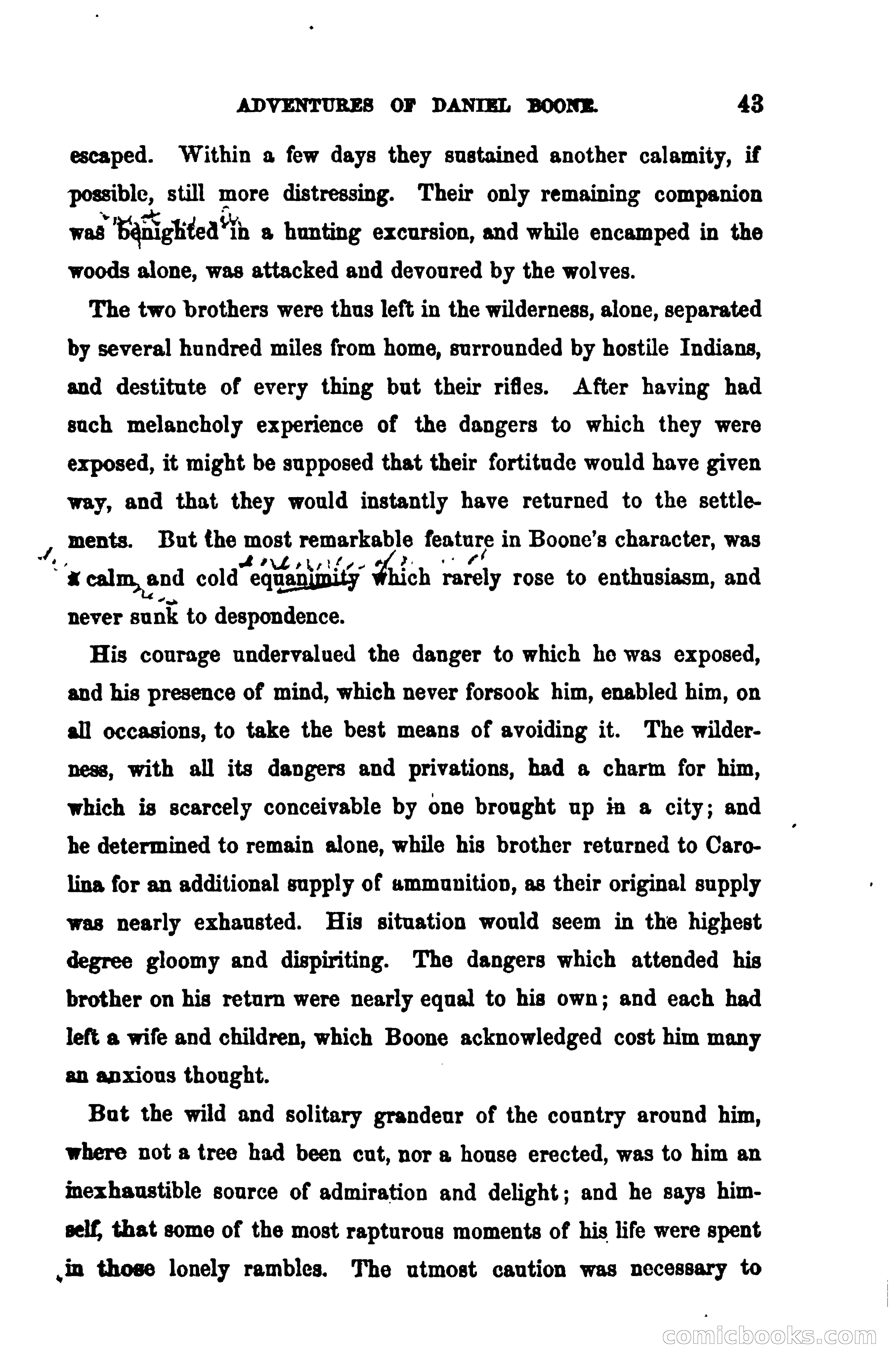 Thrilling Adventures Among the Early Settlers — page 50 of 390