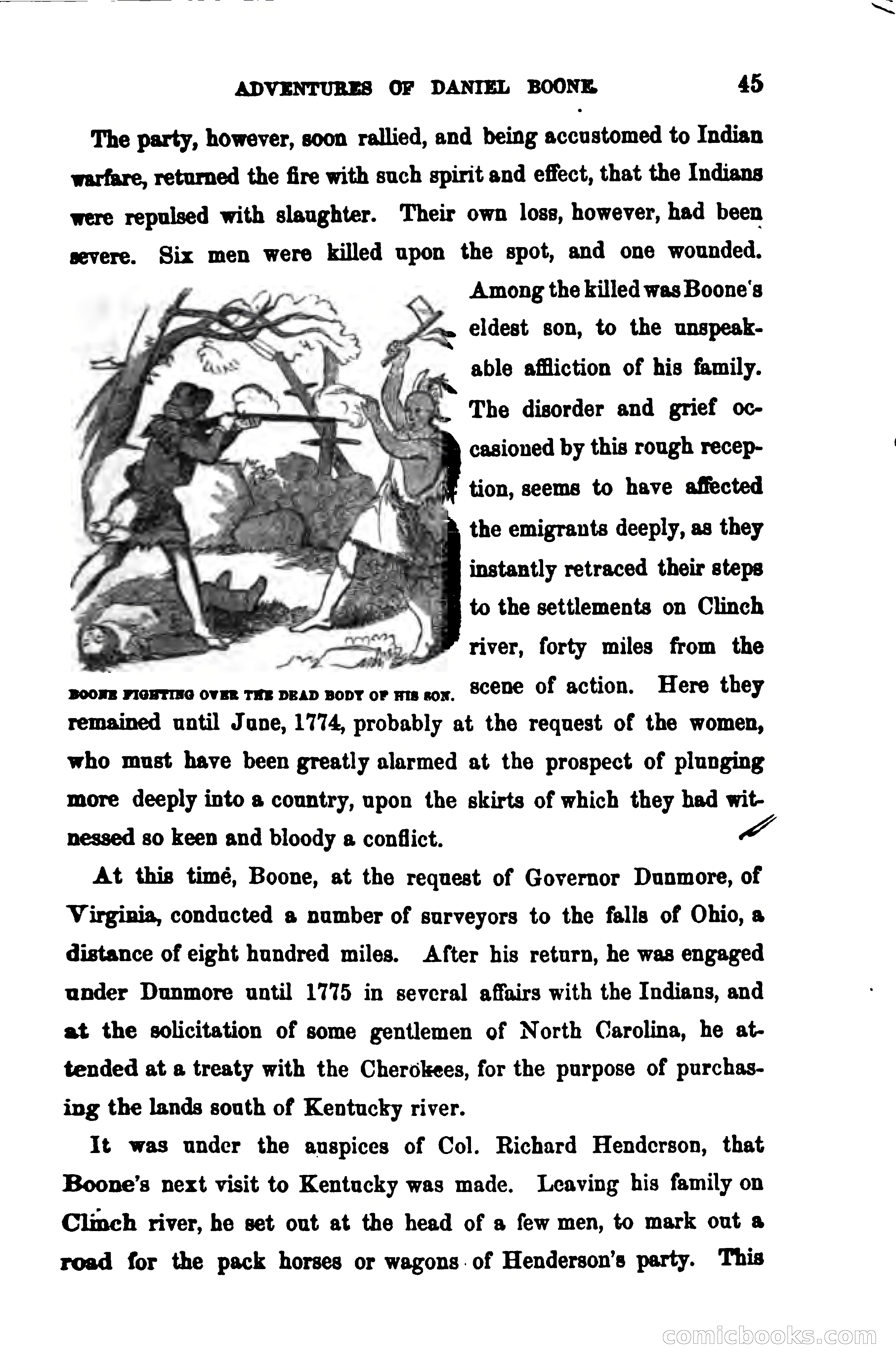 Thrilling Adventures Among the Early Settlers — page 52 of 390