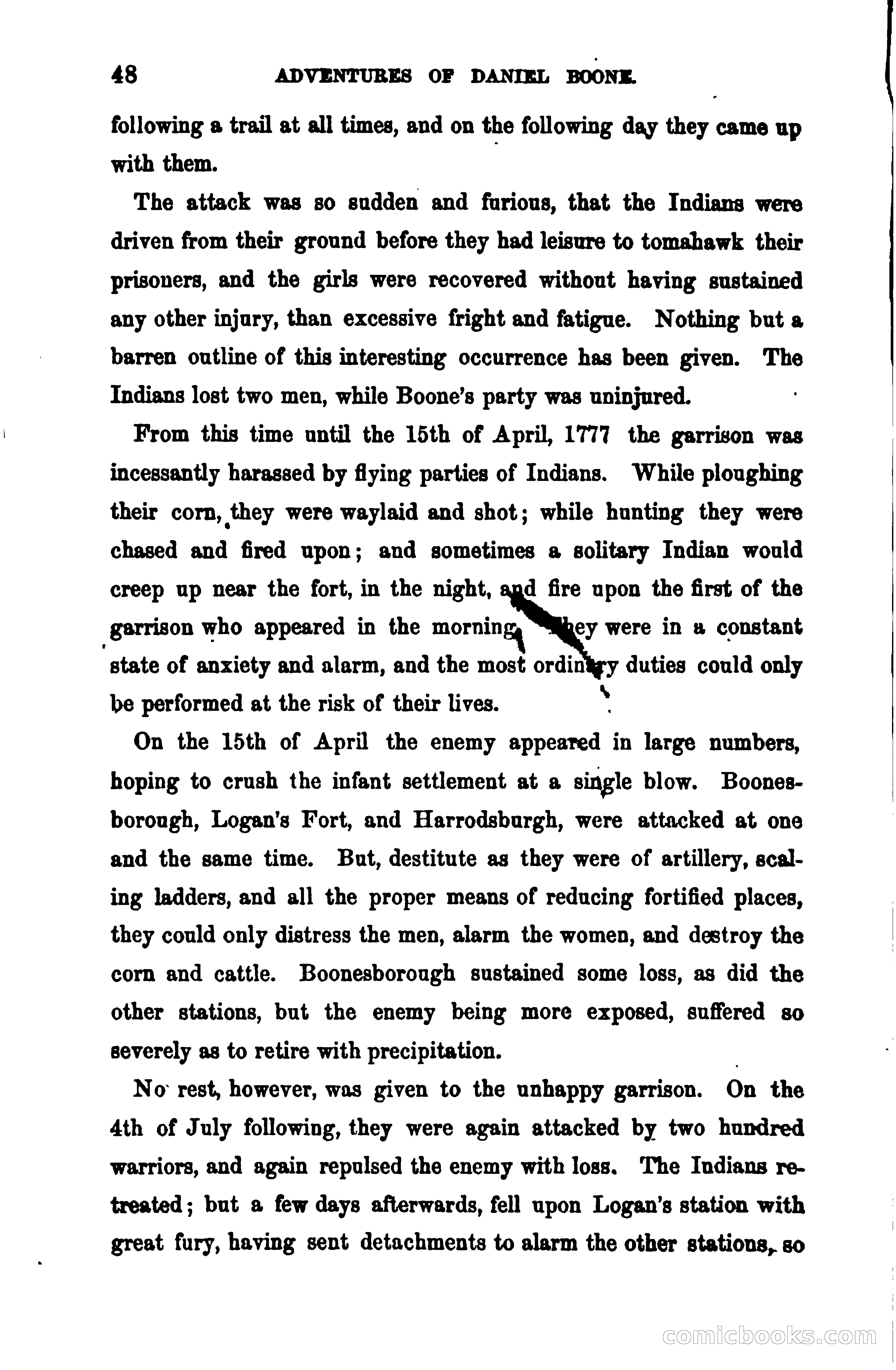 Thrilling Adventures Among the Early Settlers — page 55 of 390