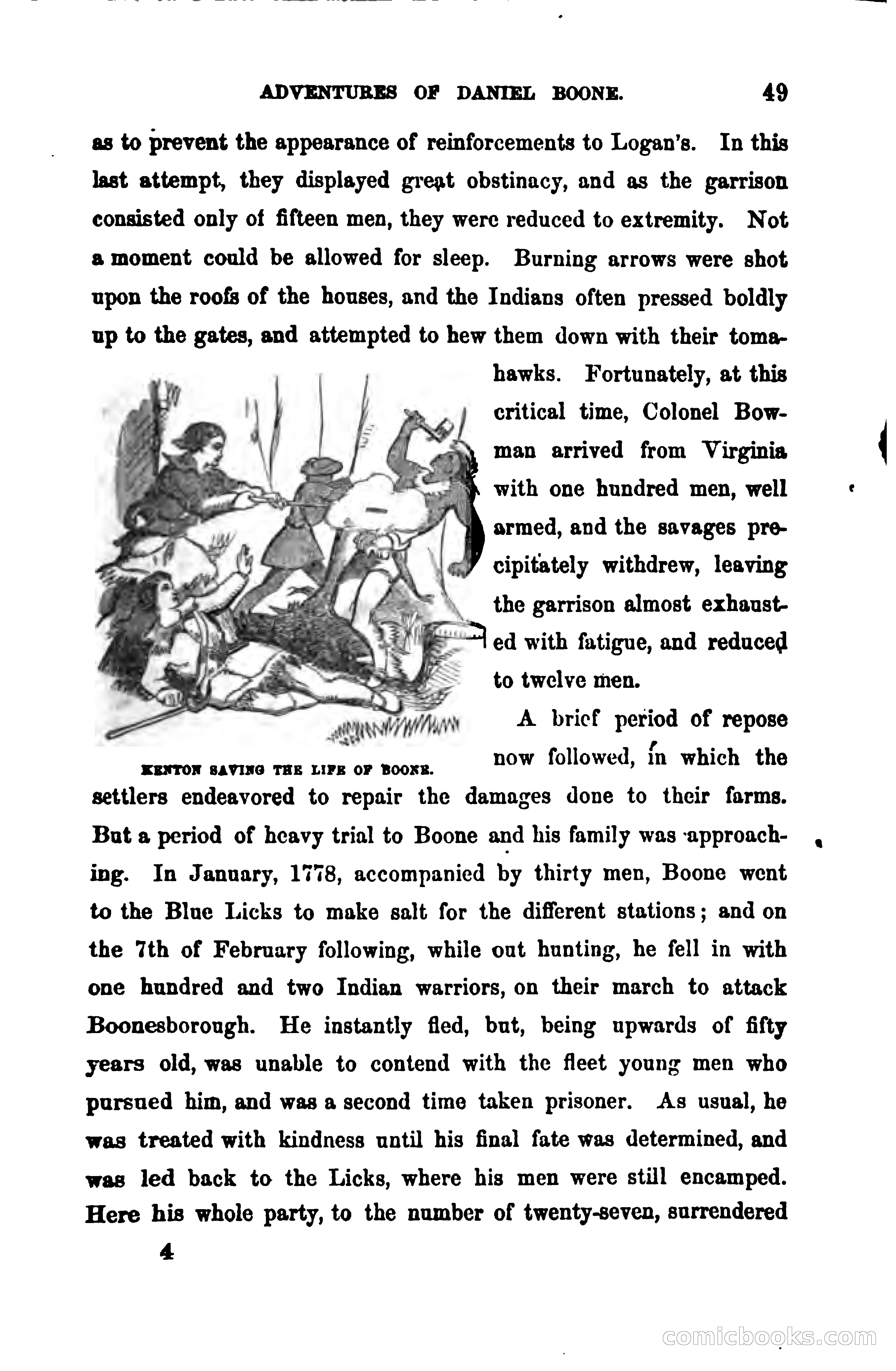 Thrilling Adventures Among the Early Settlers — page 56 of 390