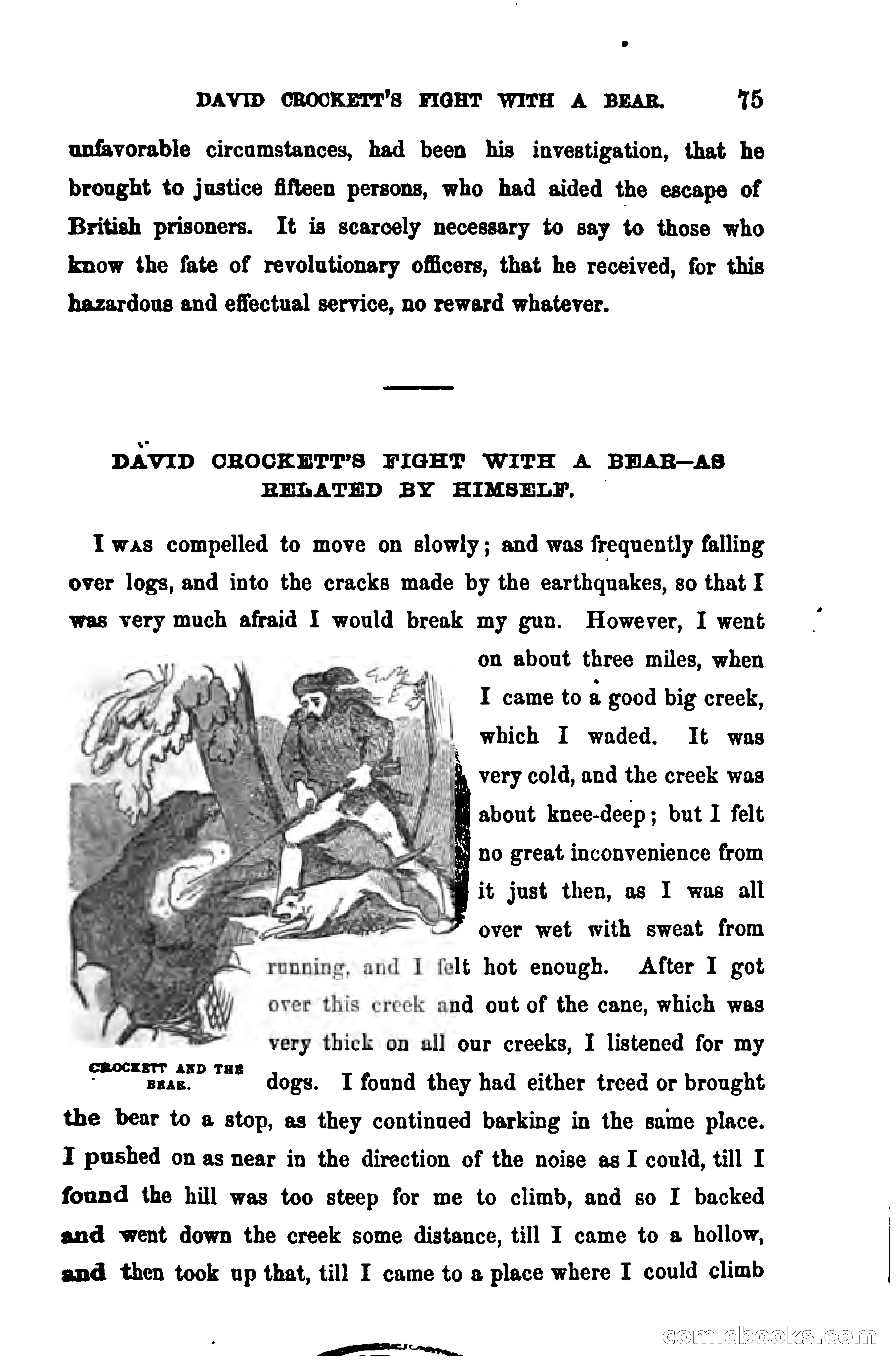 Thrilling Adventures Among the Early Settlers — page 82 of 390