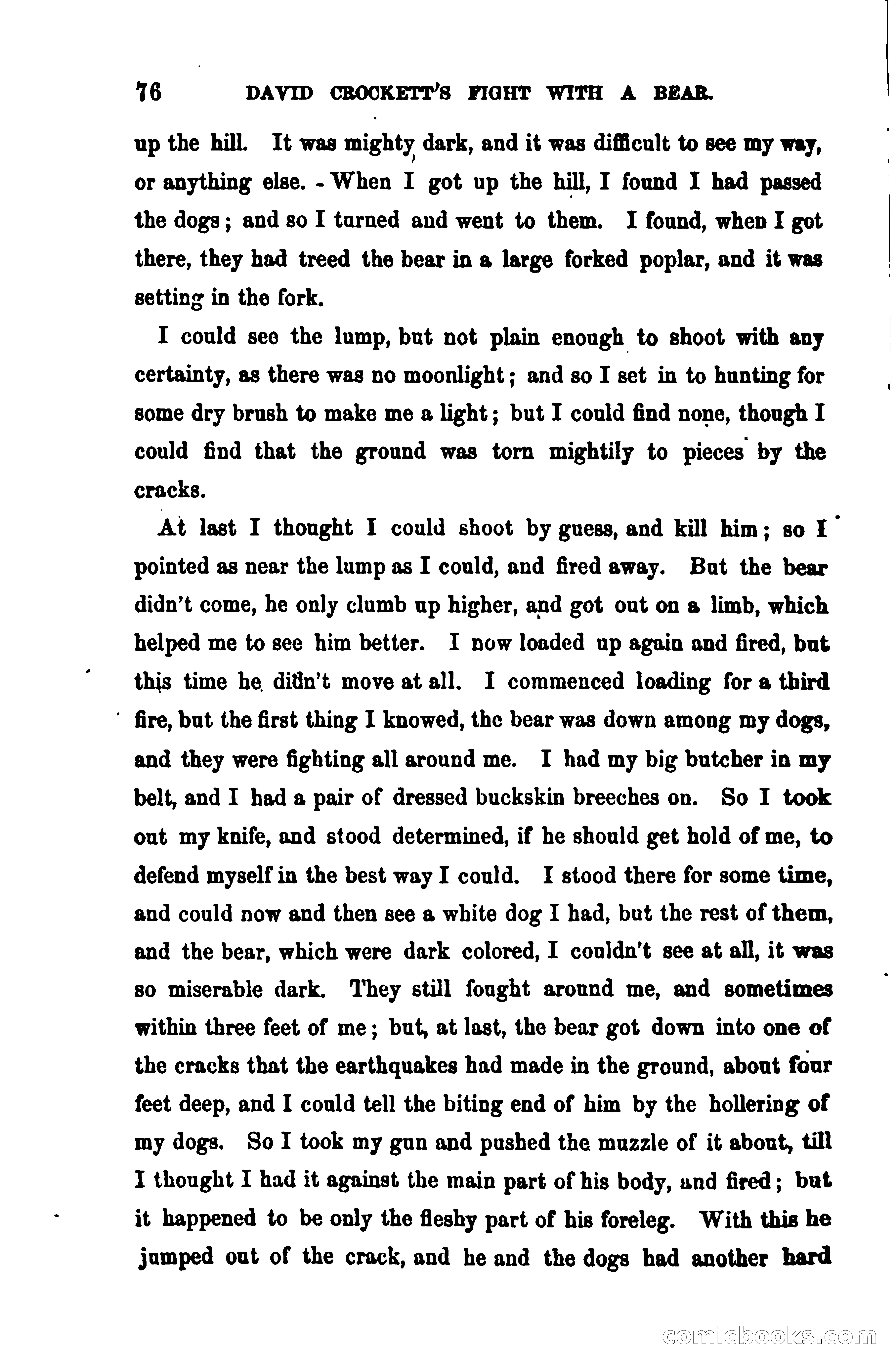 Thrilling Adventures Among the Early Settlers — page 83 of 390