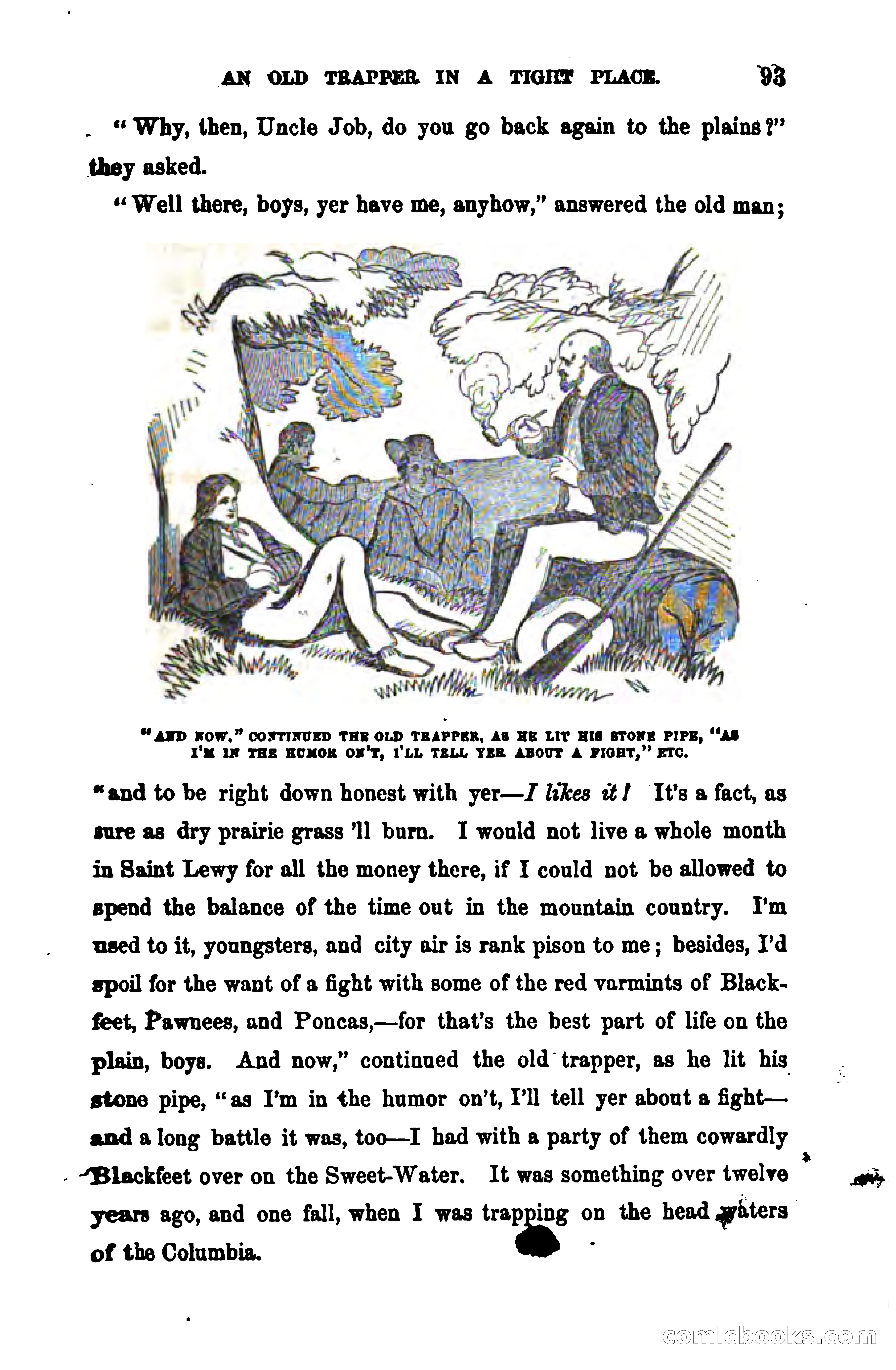 Thrilling Adventures Among the Early Settlers — page 100 of 390