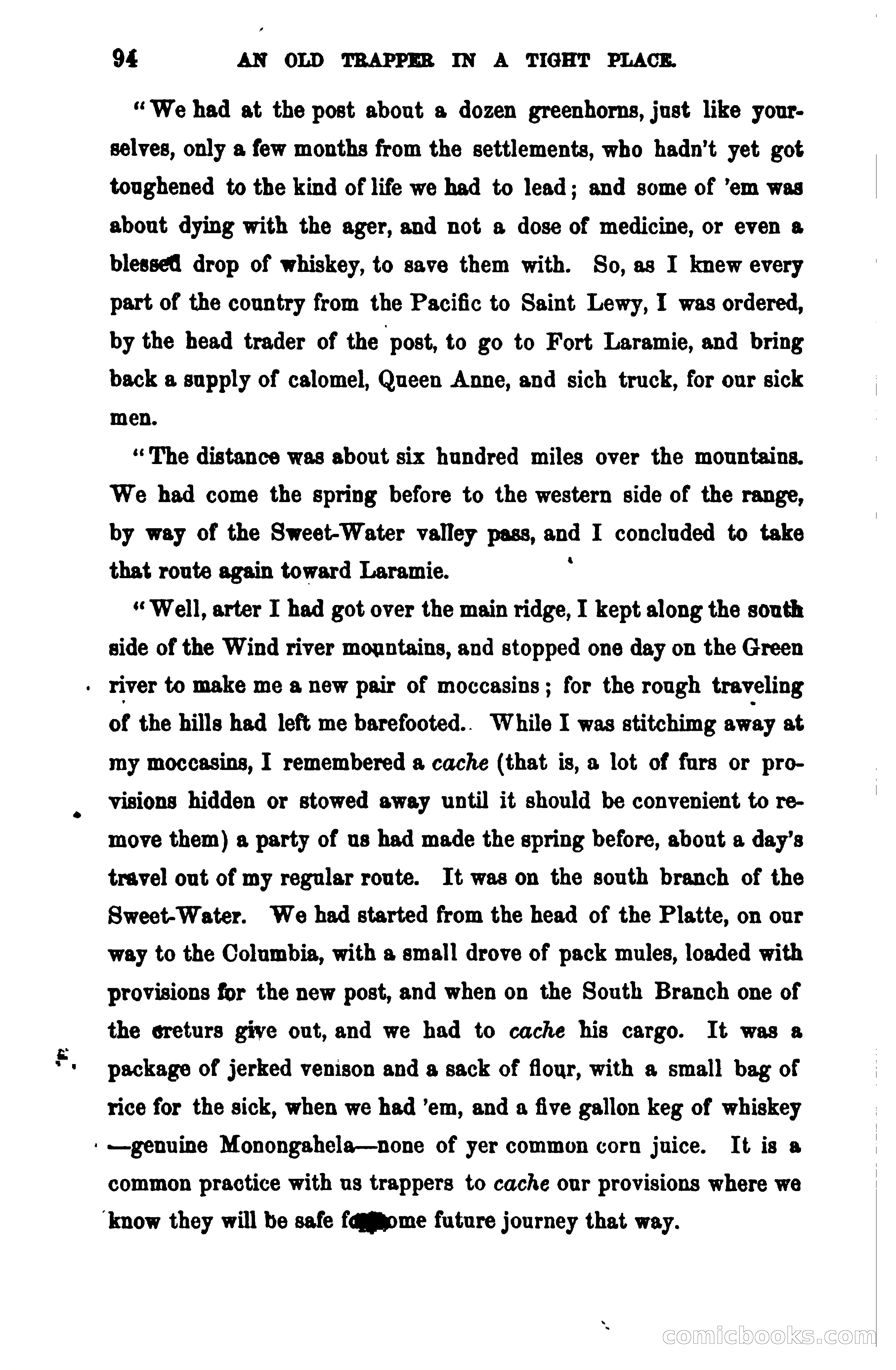 Thrilling Adventures Among the Early Settlers — page 101 of 390