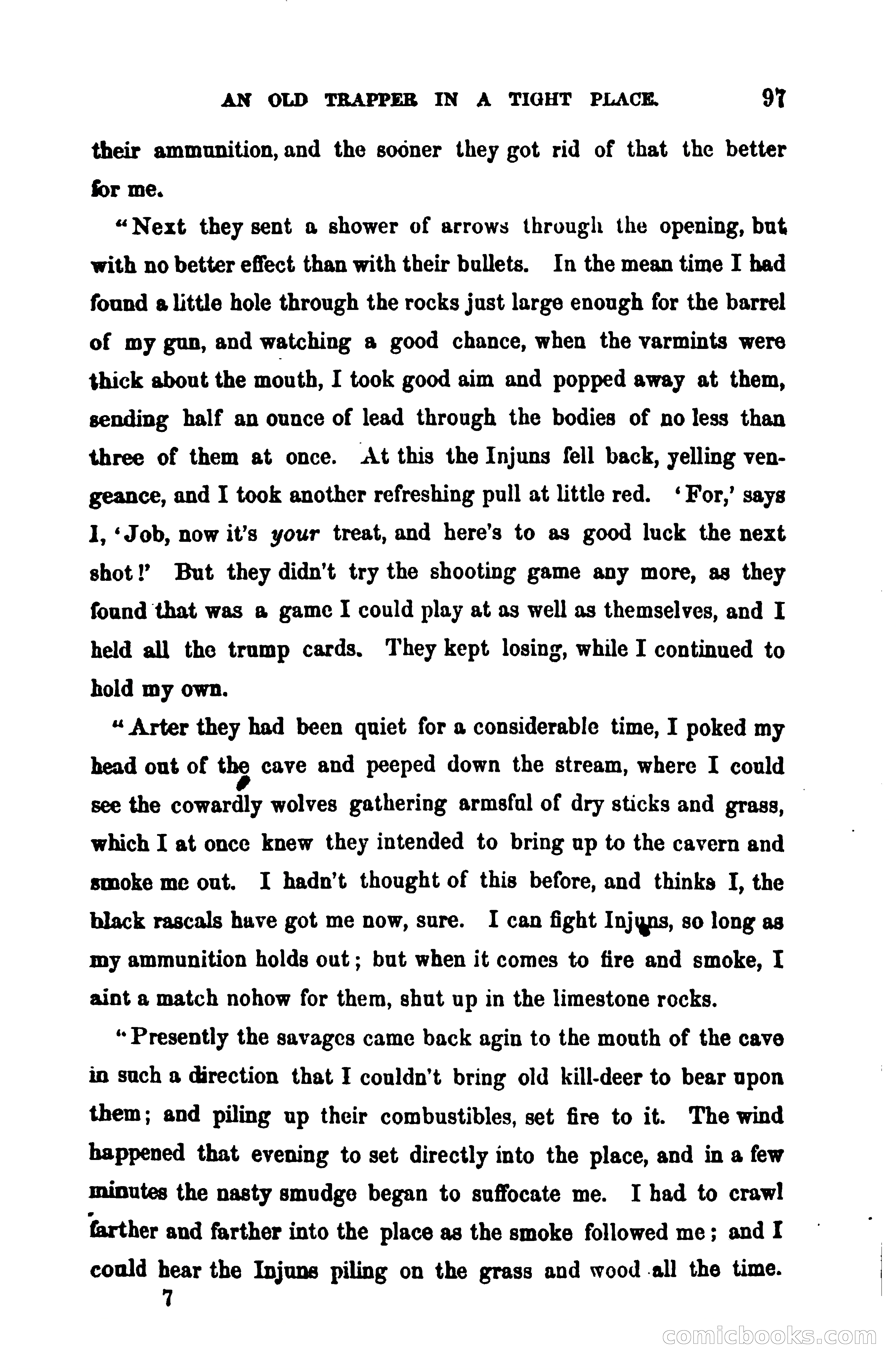 Thrilling Adventures Among the Early Settlers — page 104 of 390