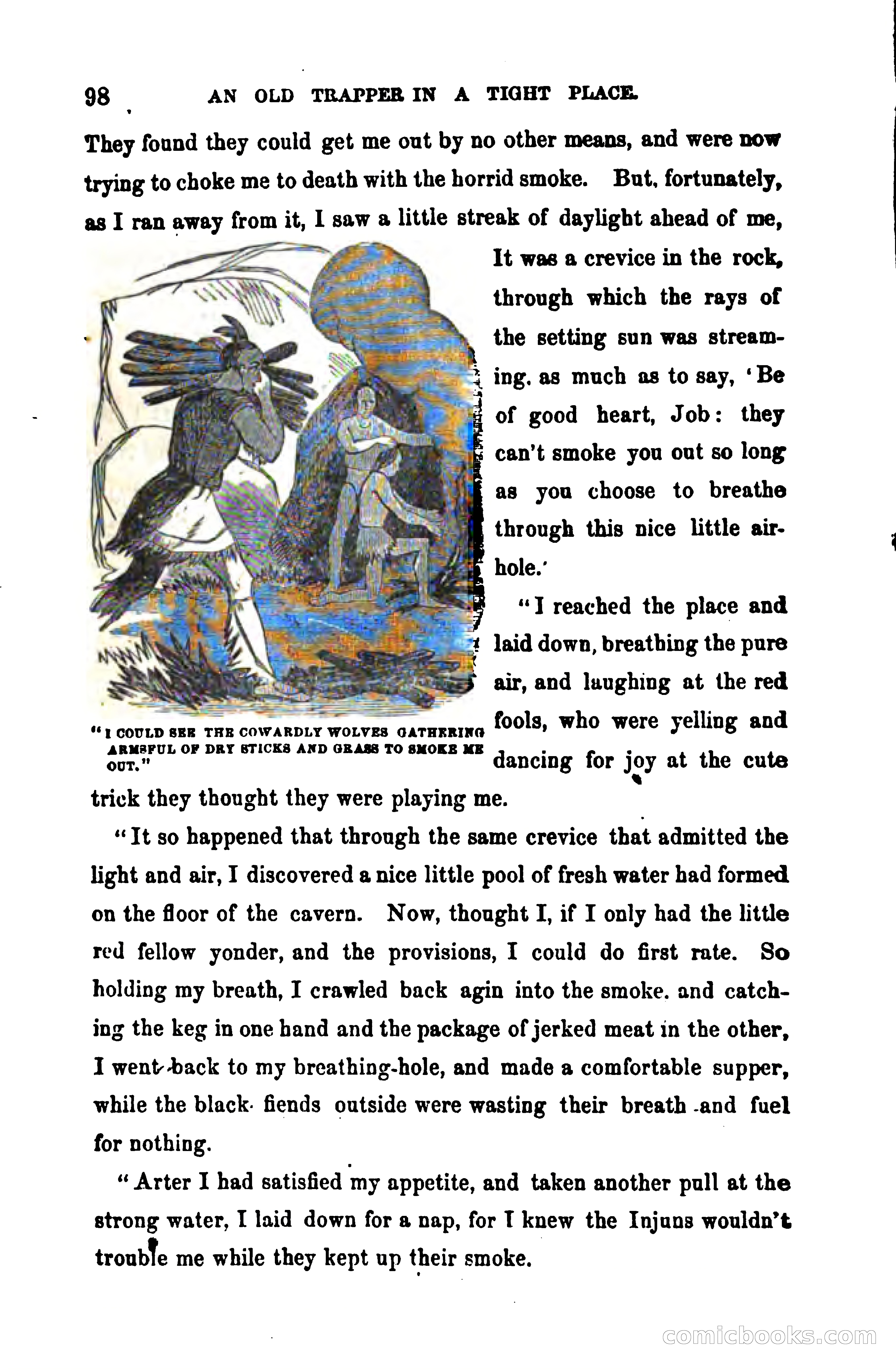 Thrilling Adventures Among the Early Settlers — page 105 of 390
