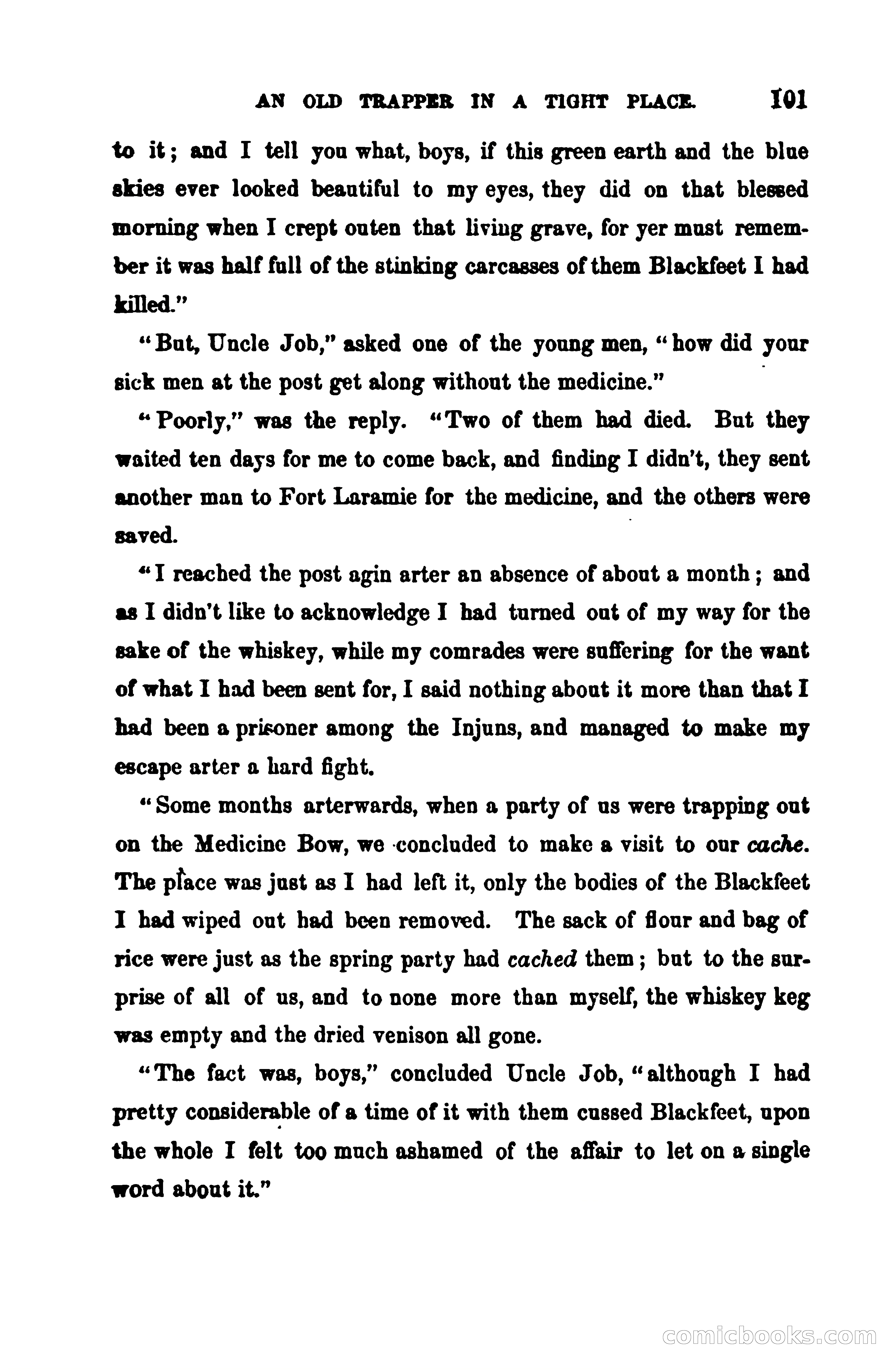 Thrilling Adventures Among the Early Settlers — page 108 of 390