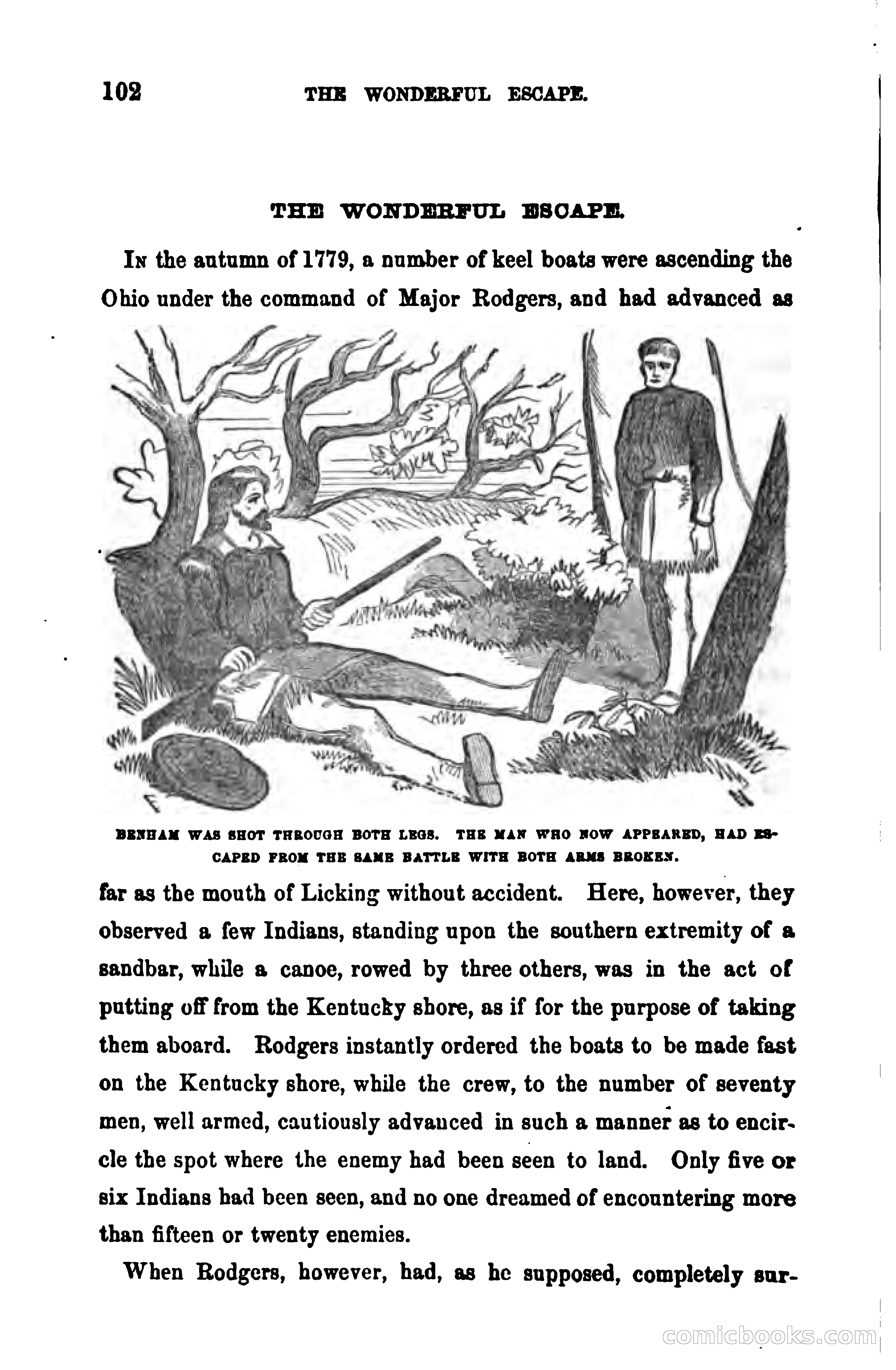 Thrilling Adventures Among the Early Settlers — page 109 of 390