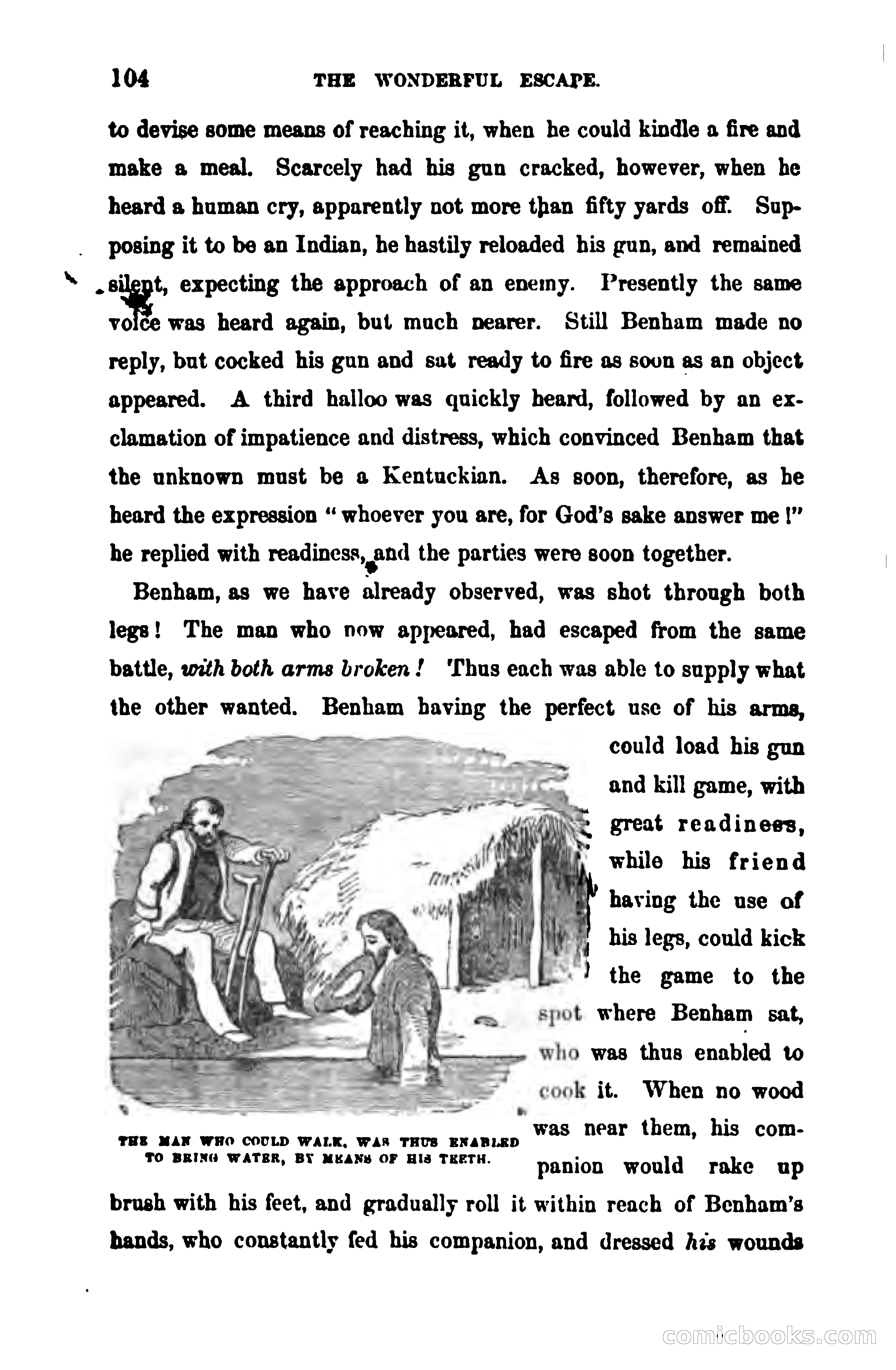 Thrilling Adventures Among the Early Settlers — page 111 of 390