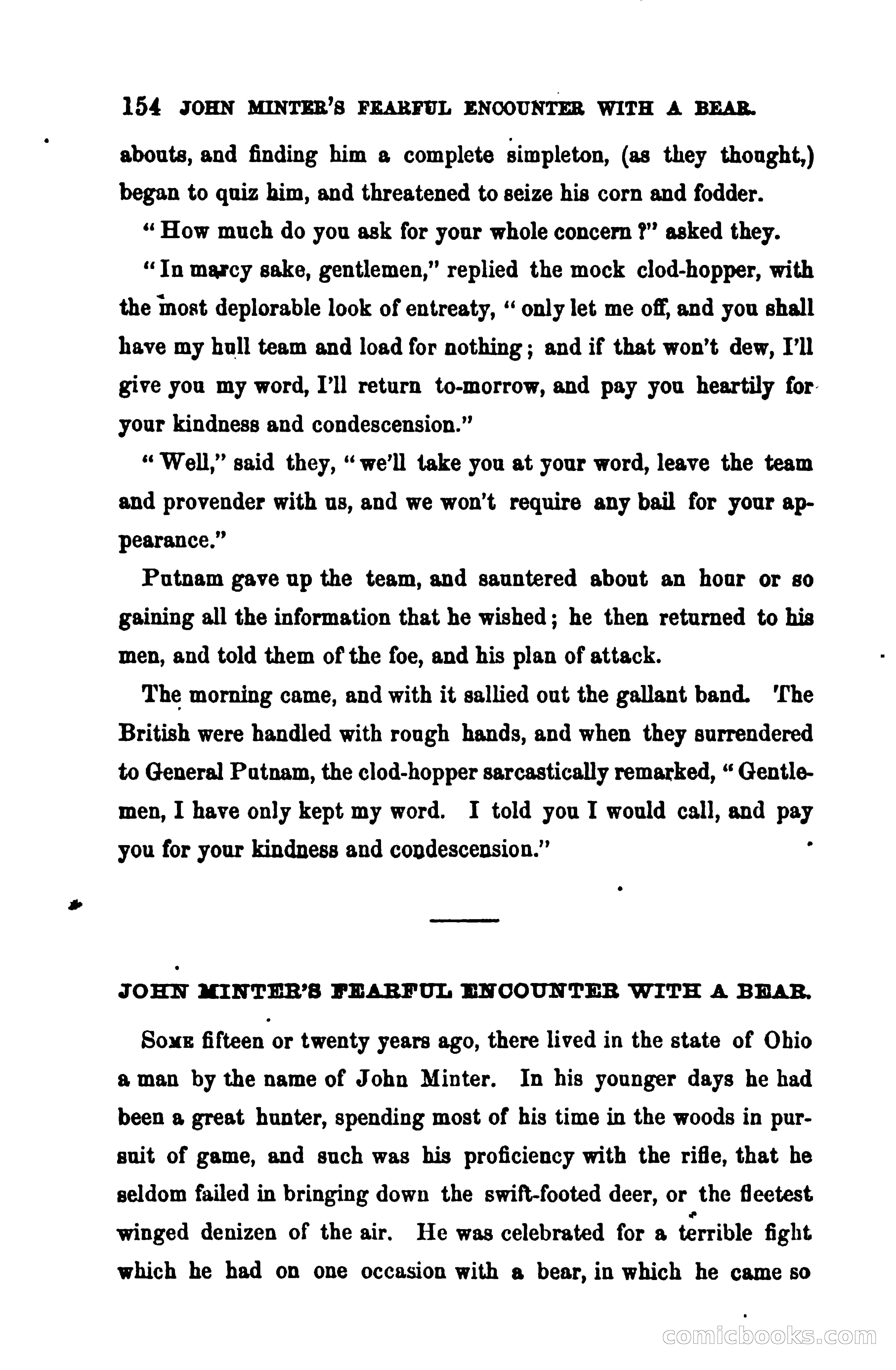 Thrilling Adventures Among the Early Settlers — page 161 of 390