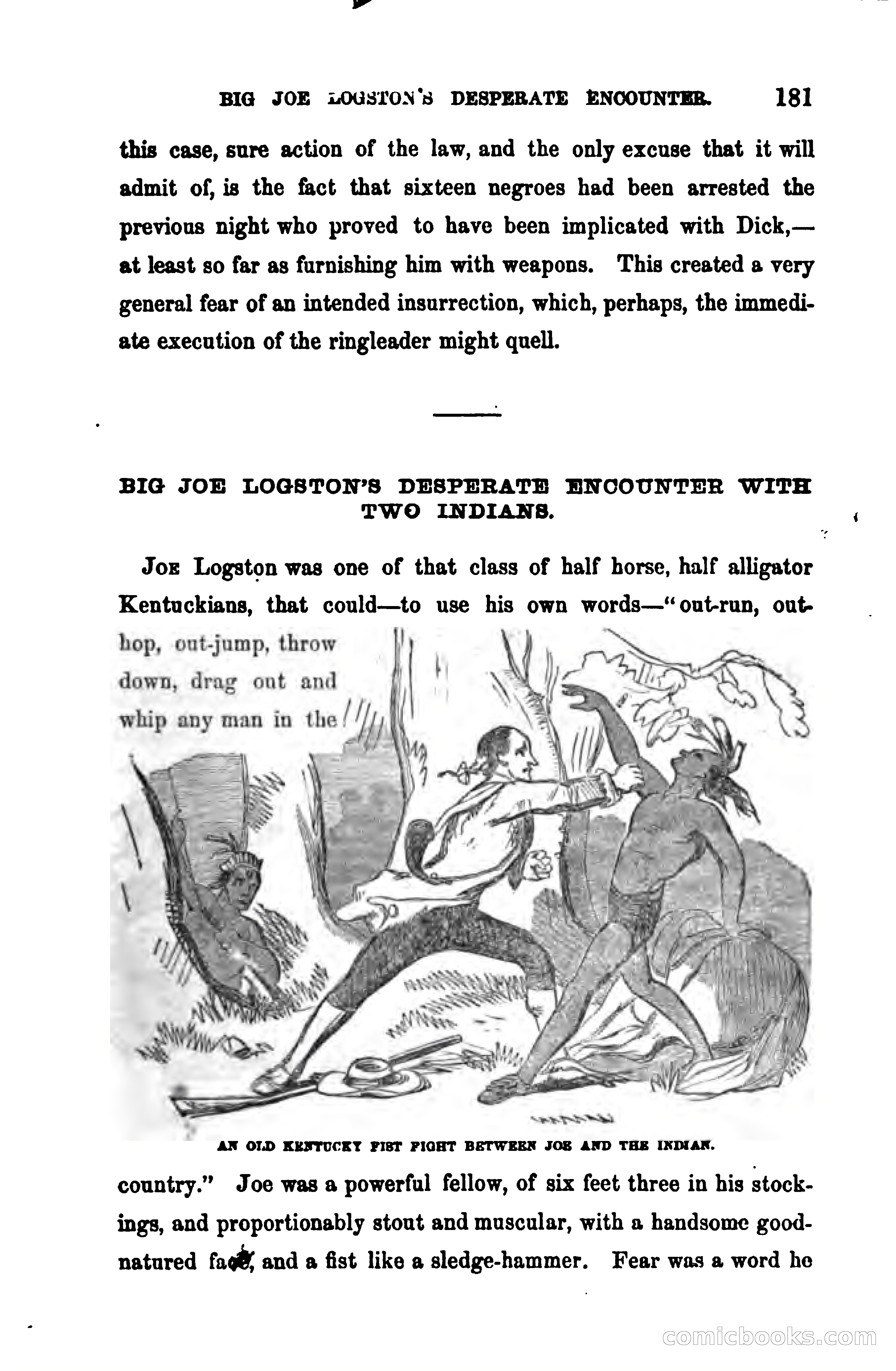 Thrilling Adventures Among the Early Settlers — page 188 of 390