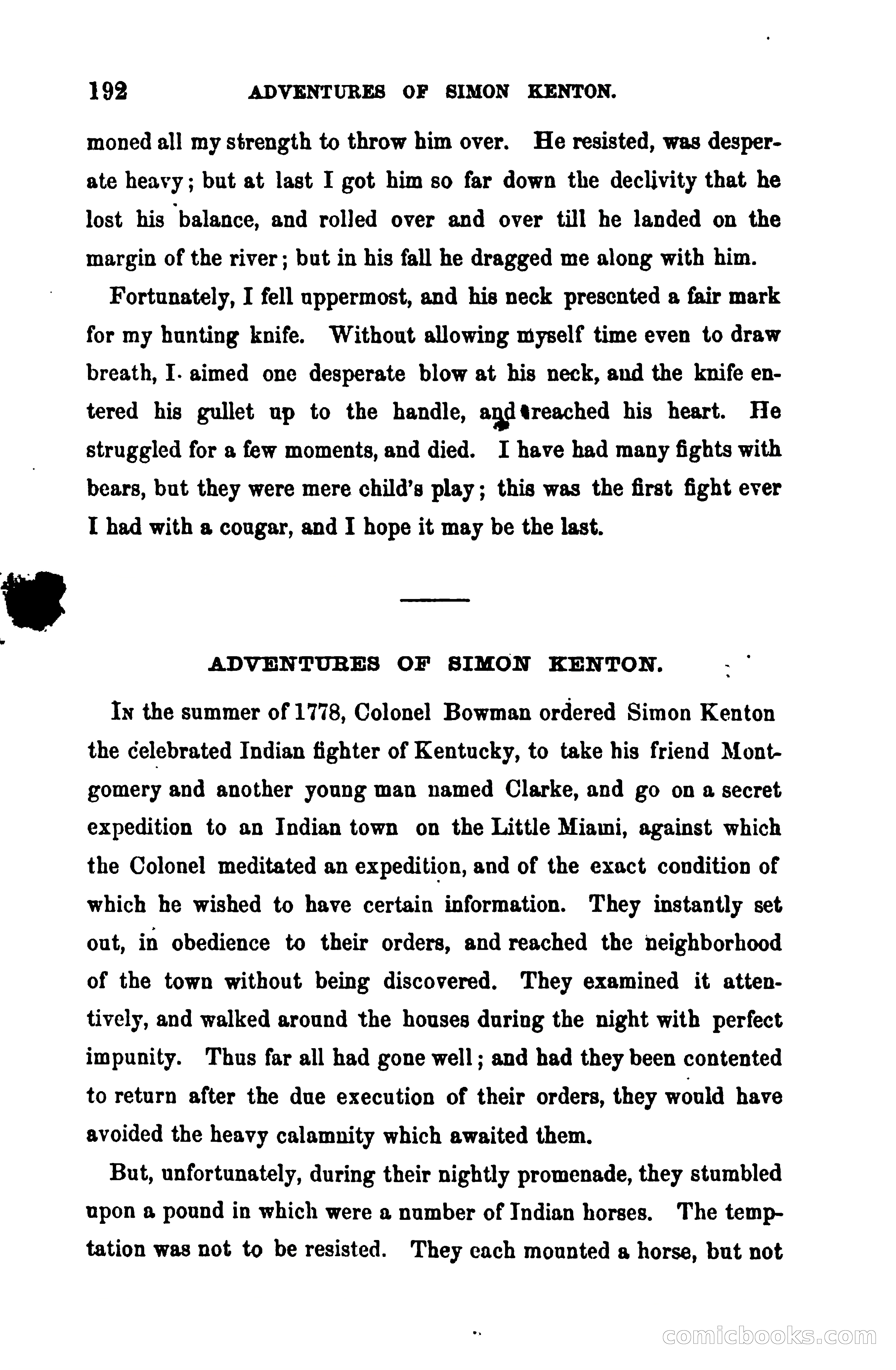 Thrilling Adventures Among the Early Settlers — page 199 of 390