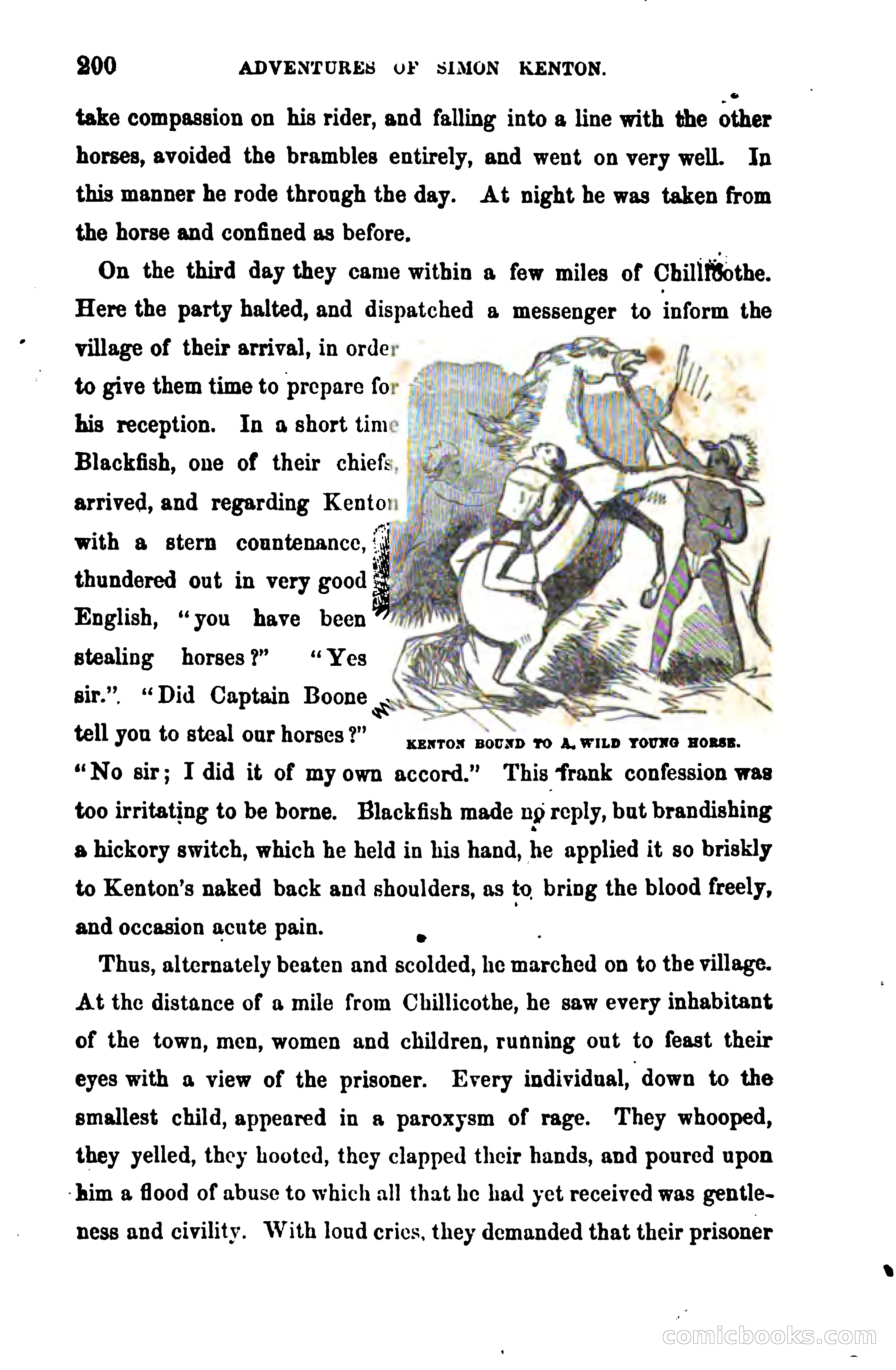 Thrilling Adventures Among the Early Settlers — page 207 of 390