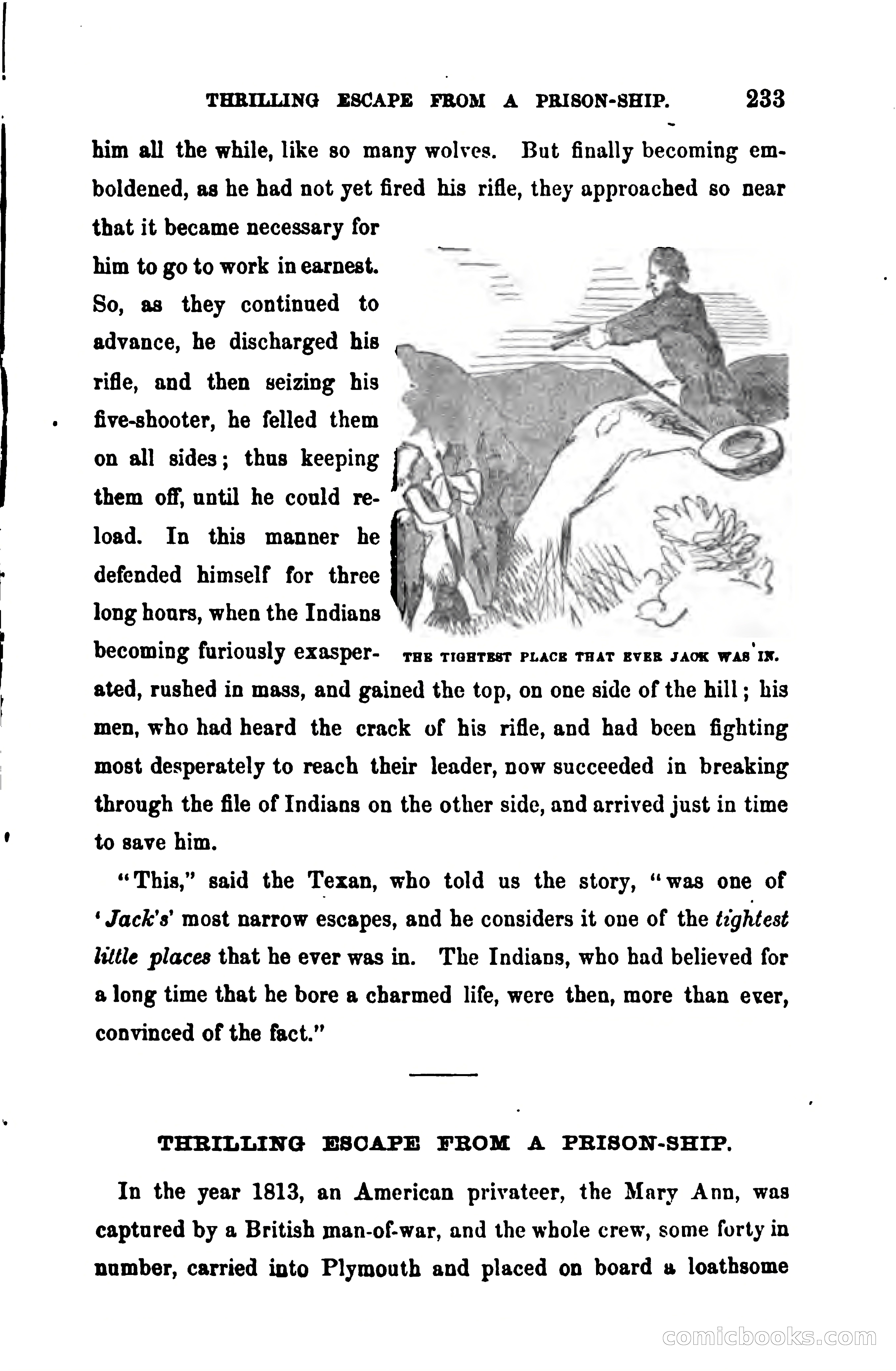 Thrilling Adventures Among the Early Settlers — page 240 of 390