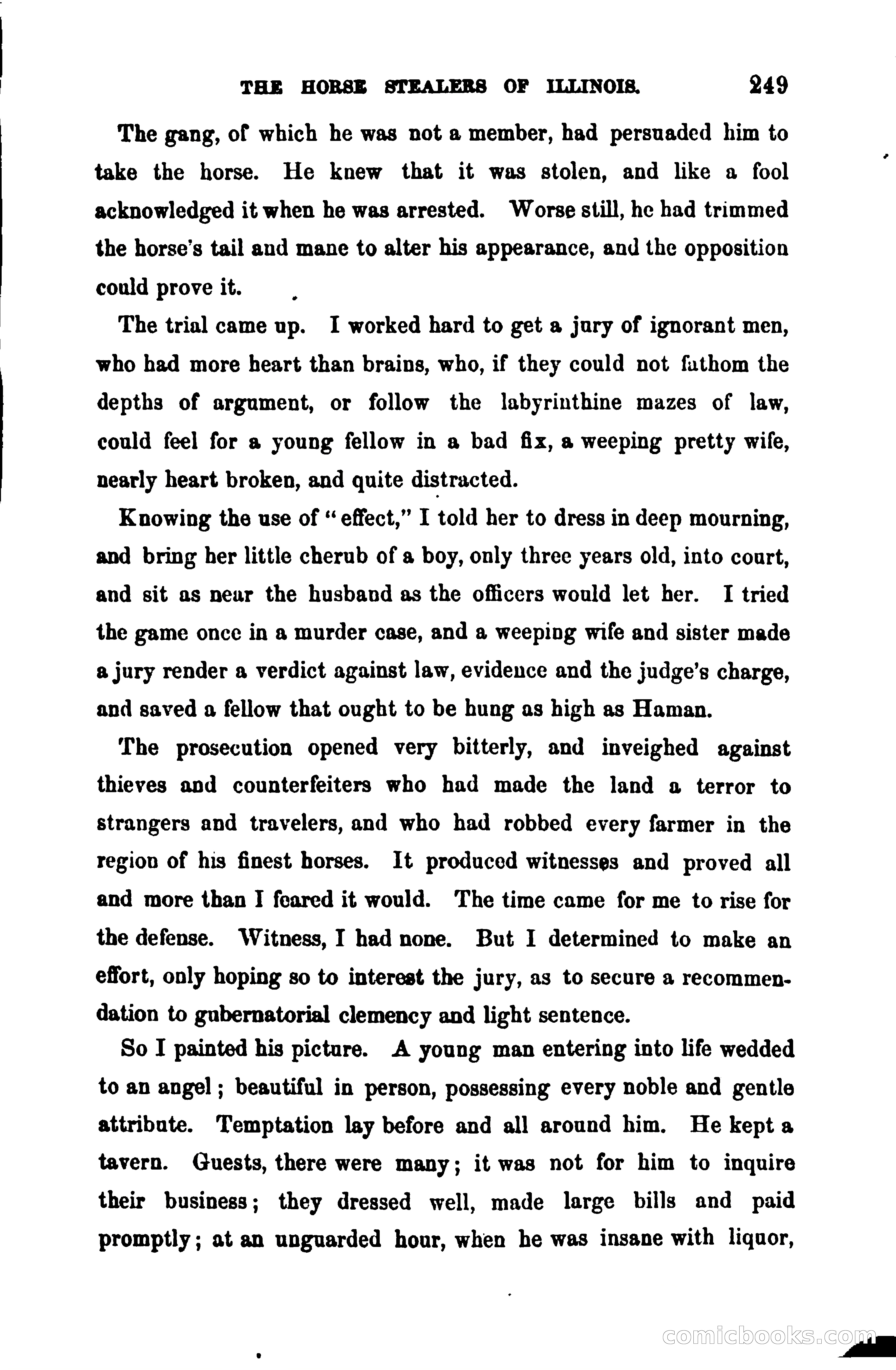 Thrilling Adventures Among the Early Settlers — page 256 of 390