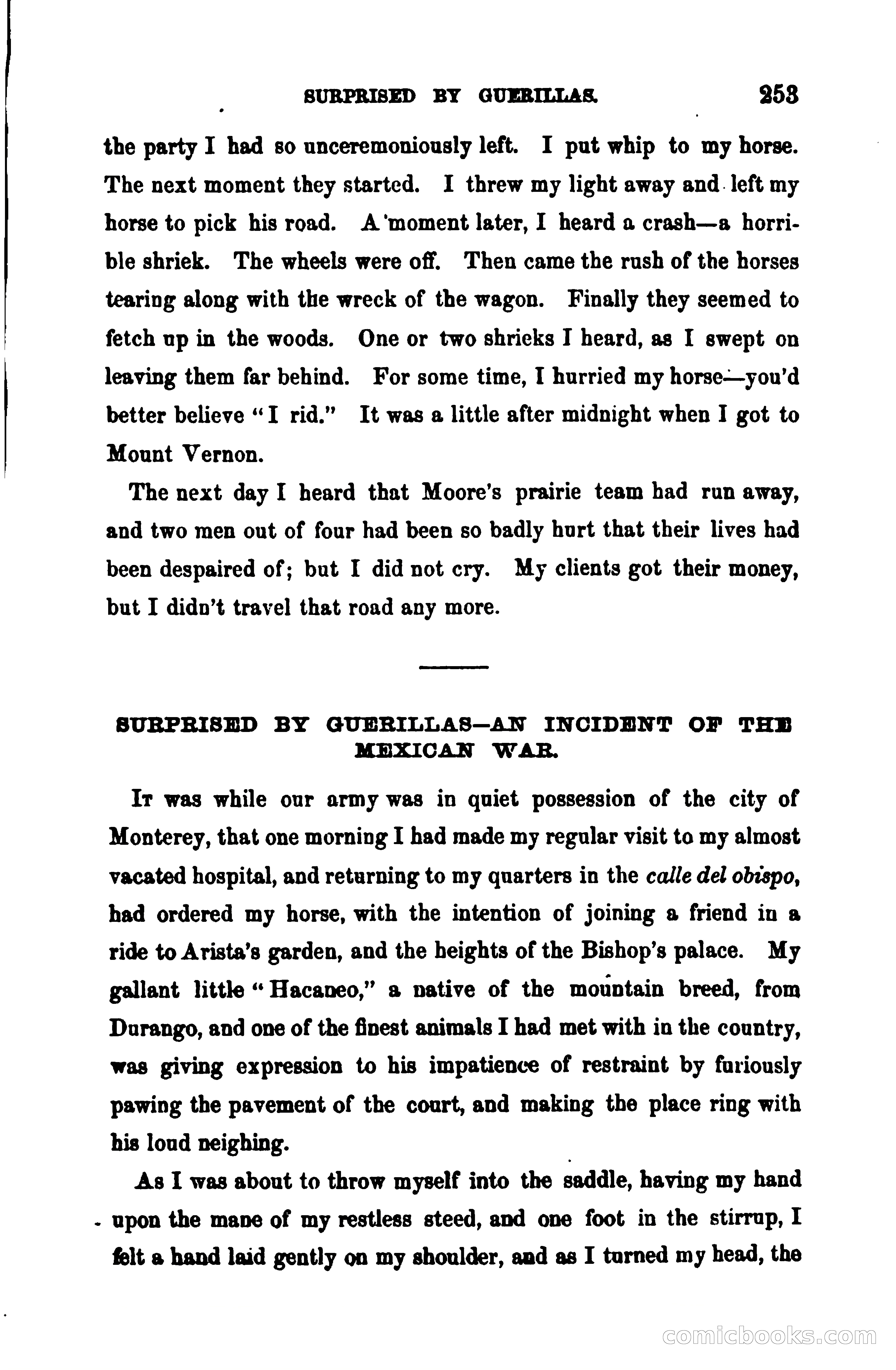 Thrilling Adventures Among the Early Settlers — page 260 of 390