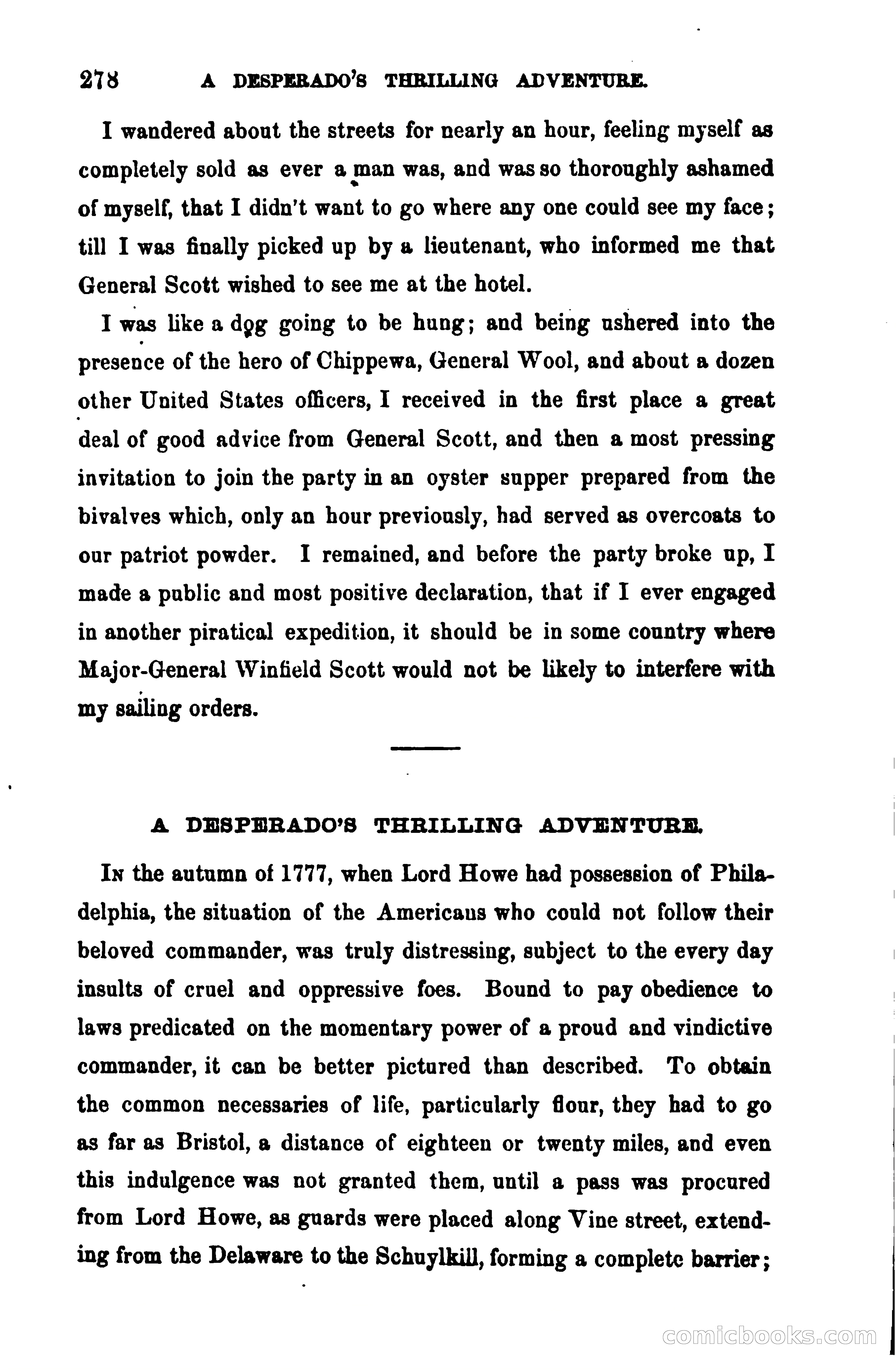 Thrilling Adventures Among the Early Settlers — page 285 of 390