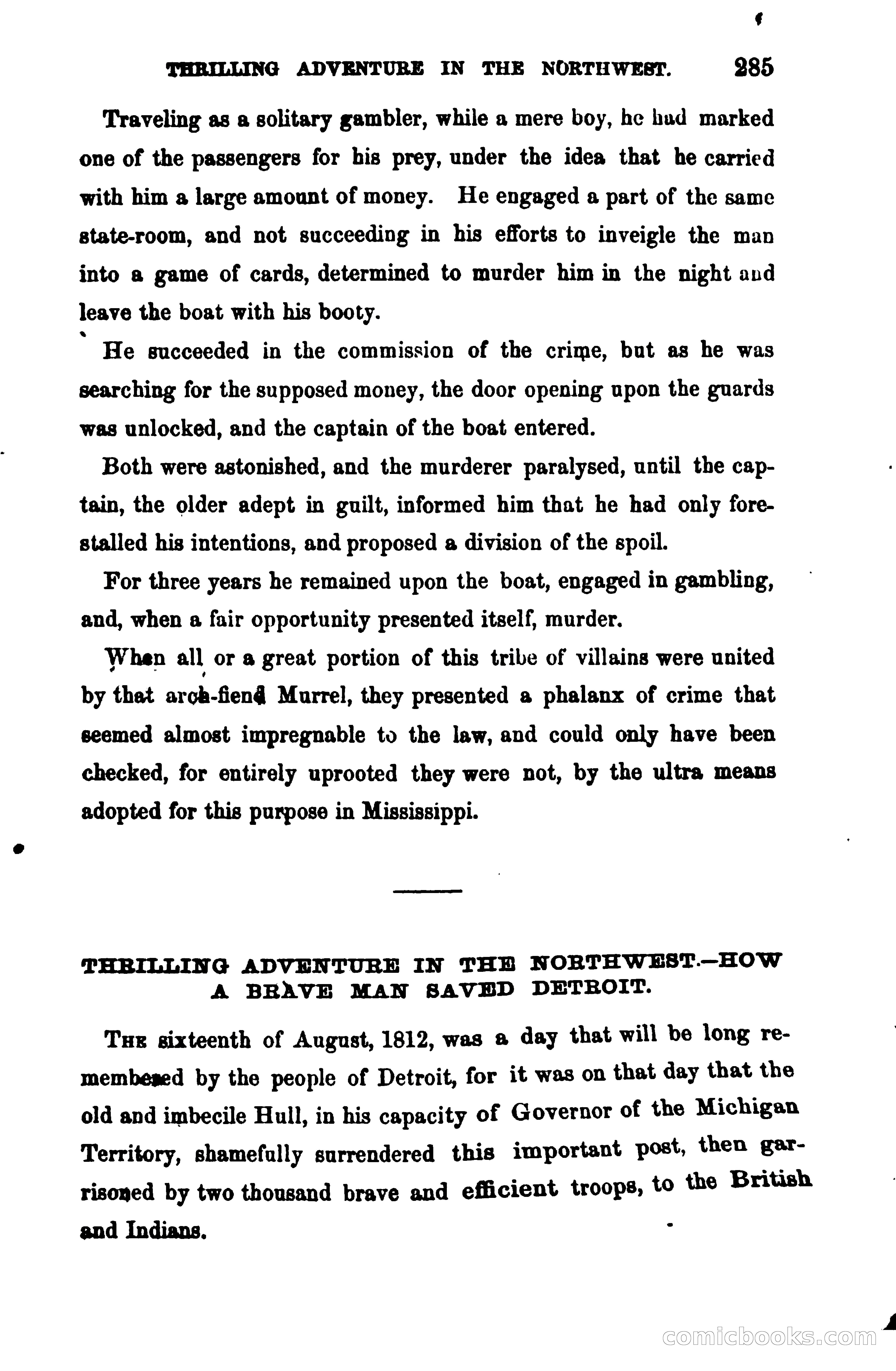 Thrilling Adventures Among the Early Settlers — page 292 of 390