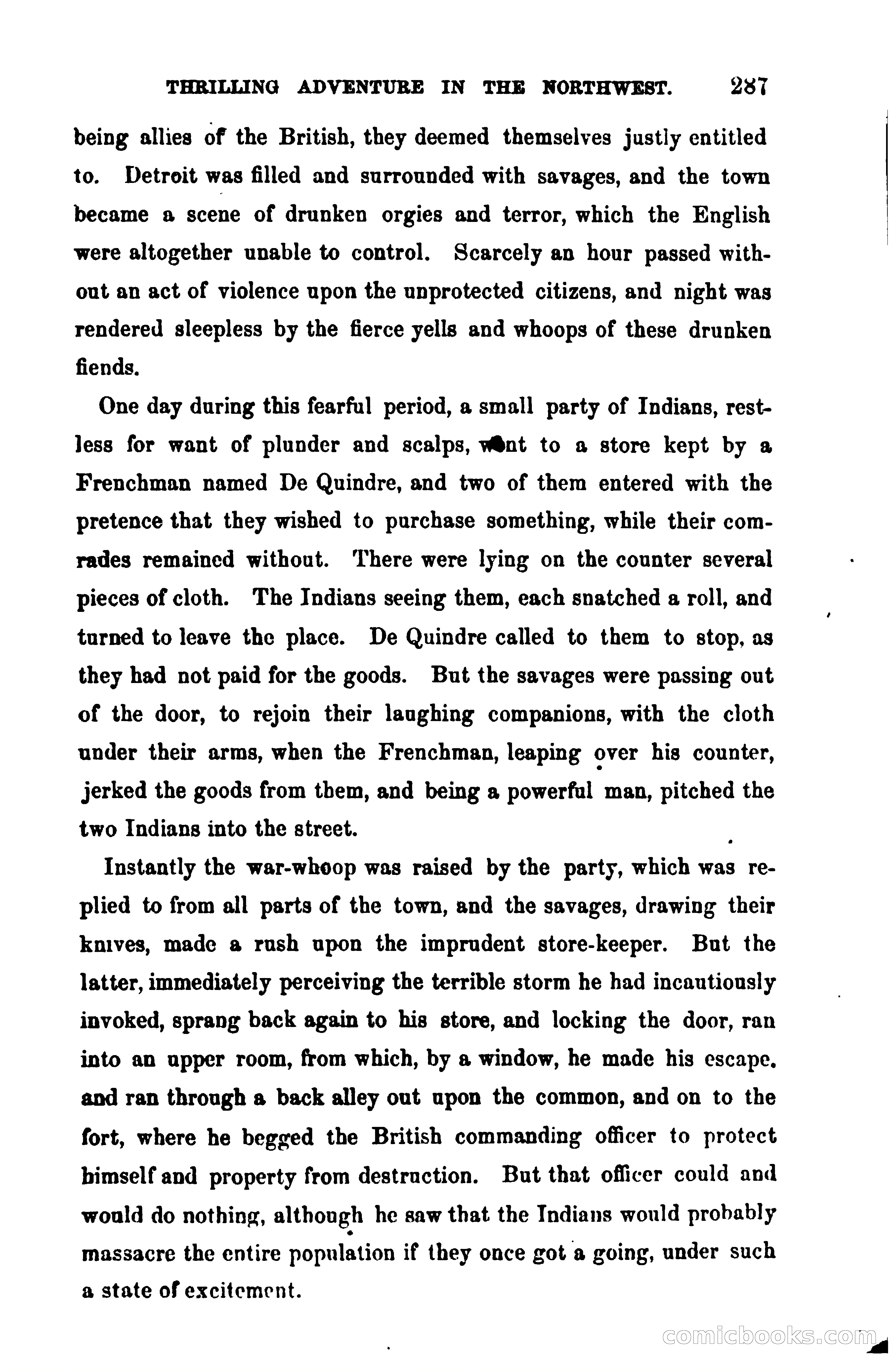 Thrilling Adventures Among the Early Settlers — page 294 of 390