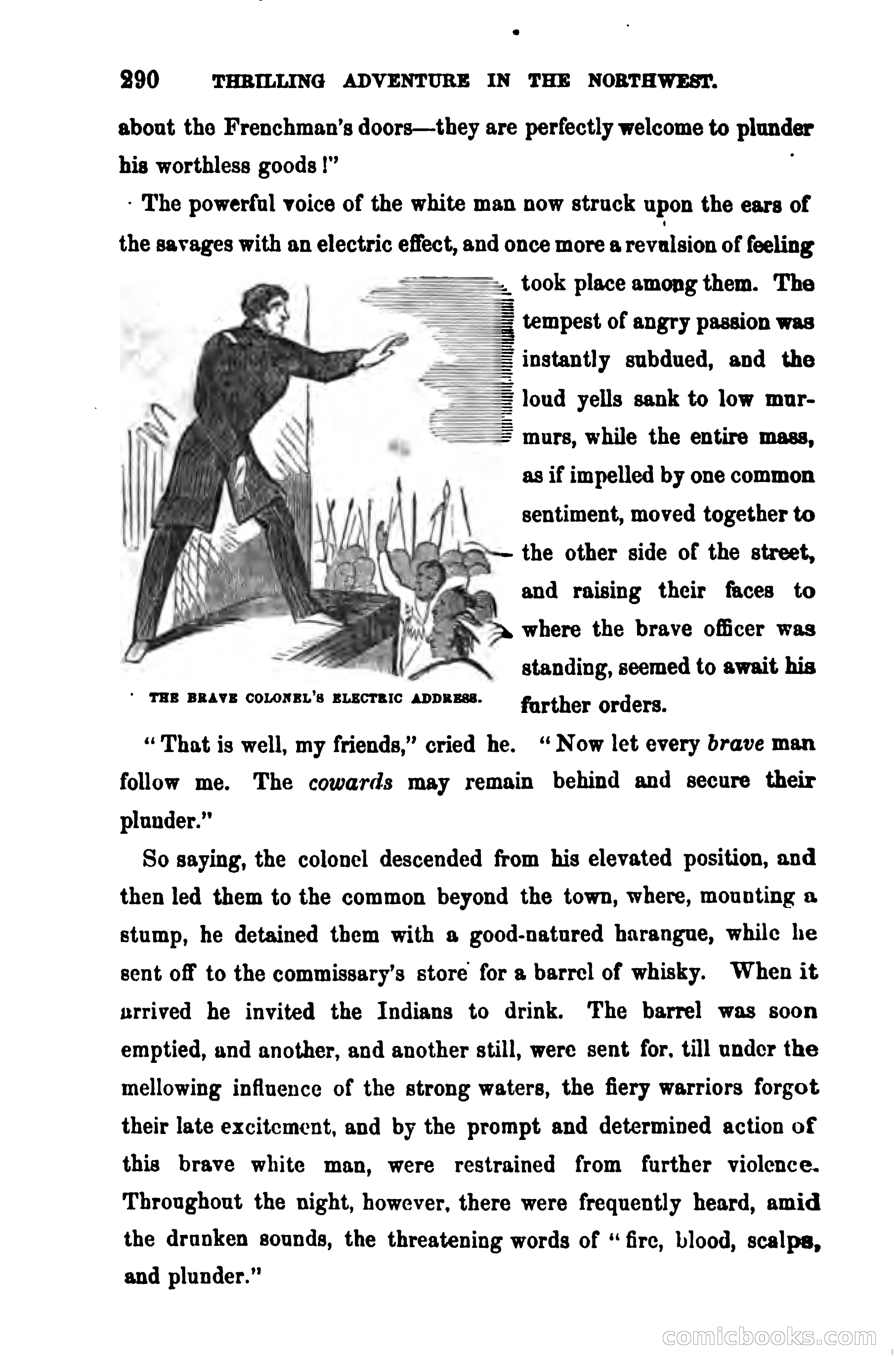 Thrilling Adventures Among the Early Settlers — page 297 of 390