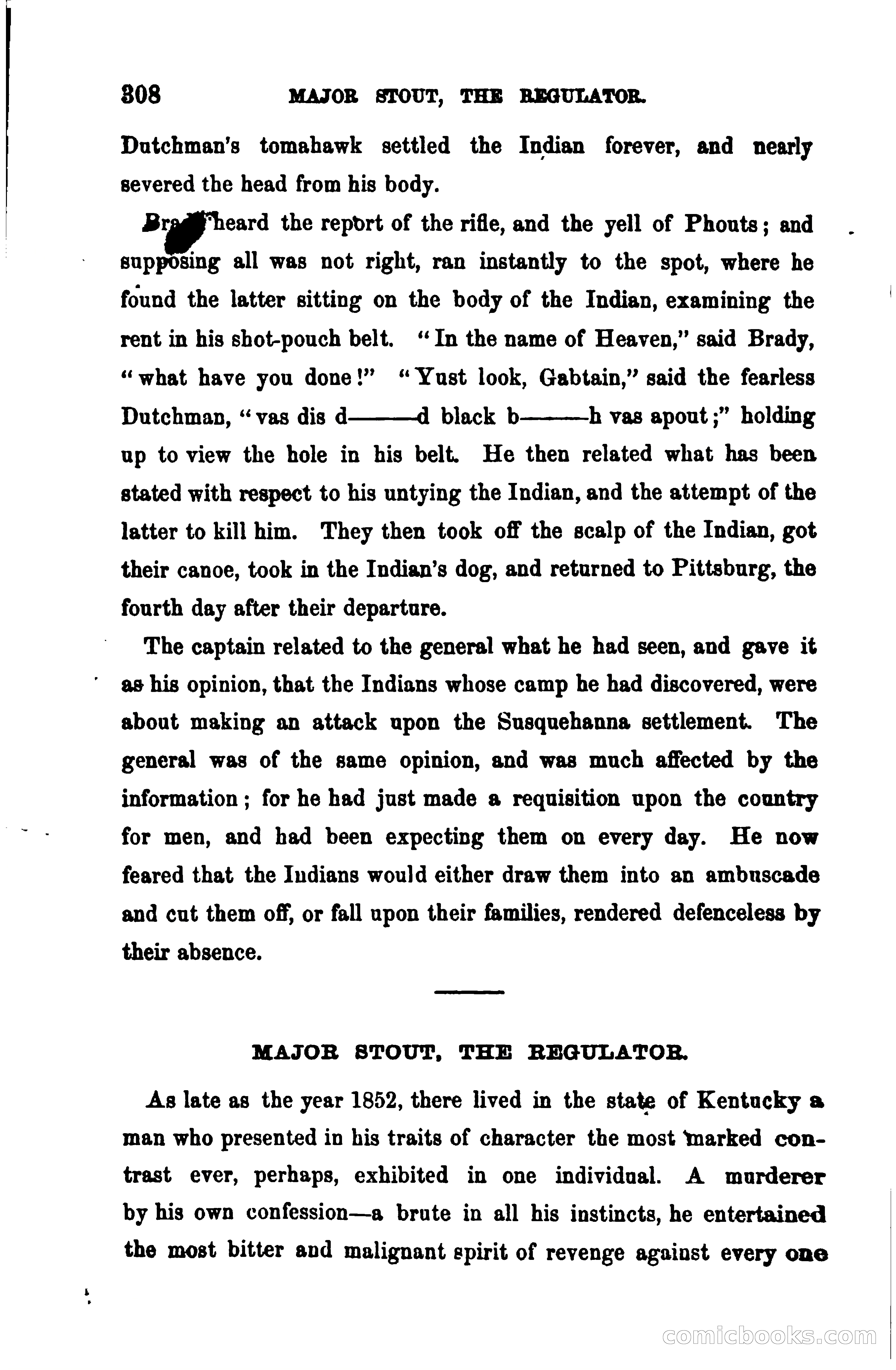 Thrilling Adventures Among the Early Settlers — page 315 of 390