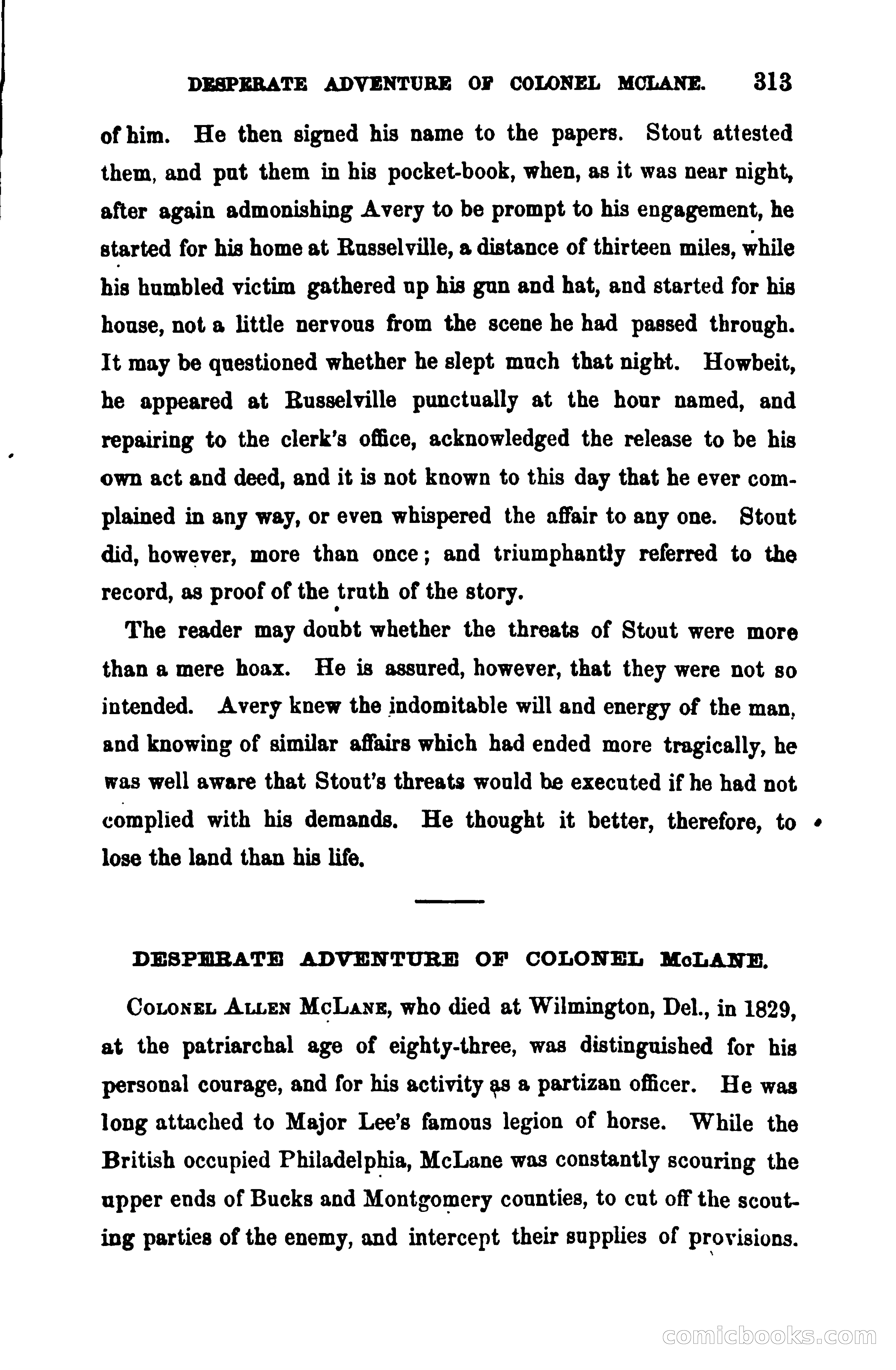 Thrilling Adventures Among the Early Settlers — page 320 of 390